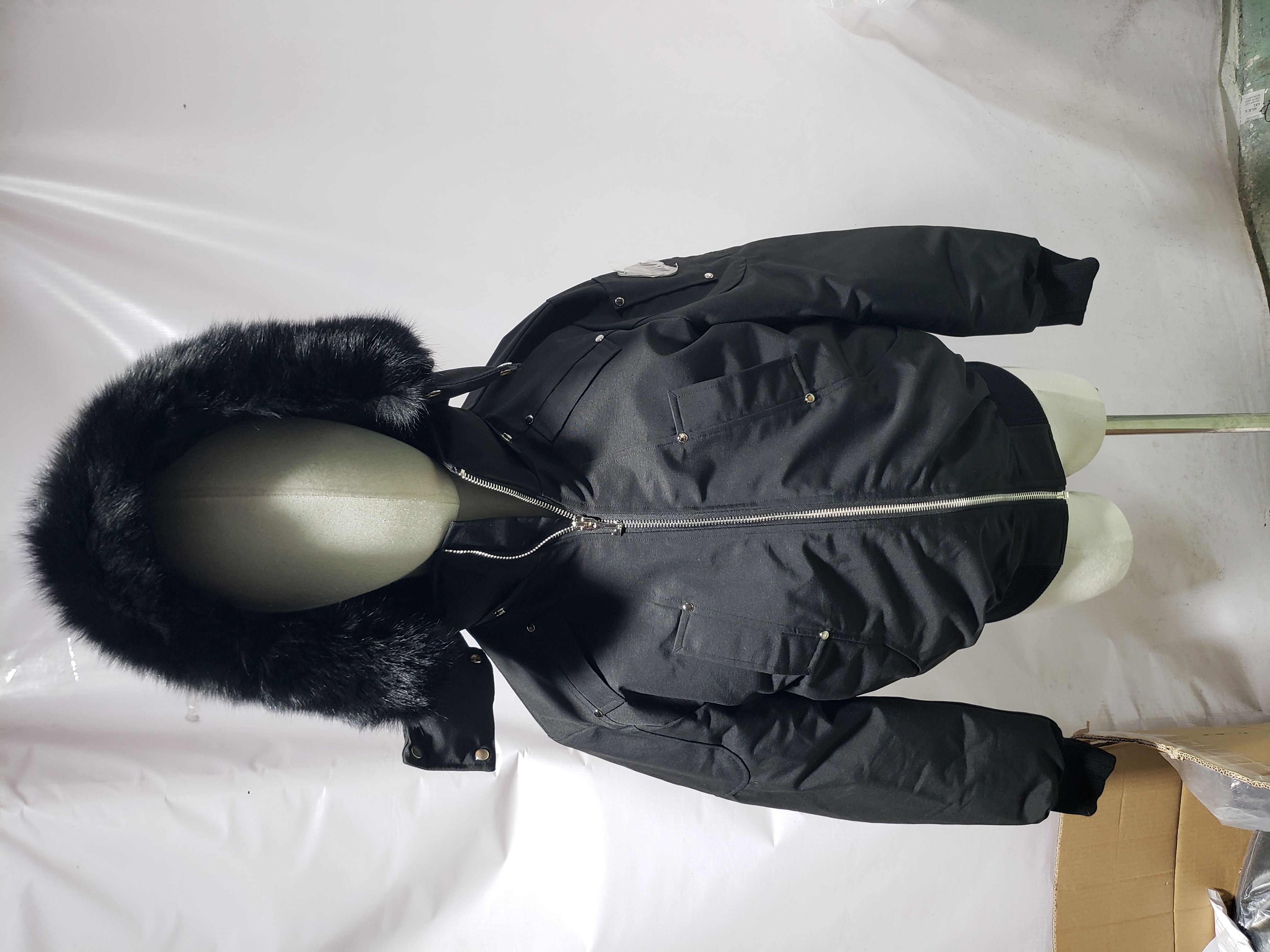 【FLASH SALE】Moose Knuckles Men's Balistic Bomber Zip-Up Fur Jacket Black review Obosneaker 00