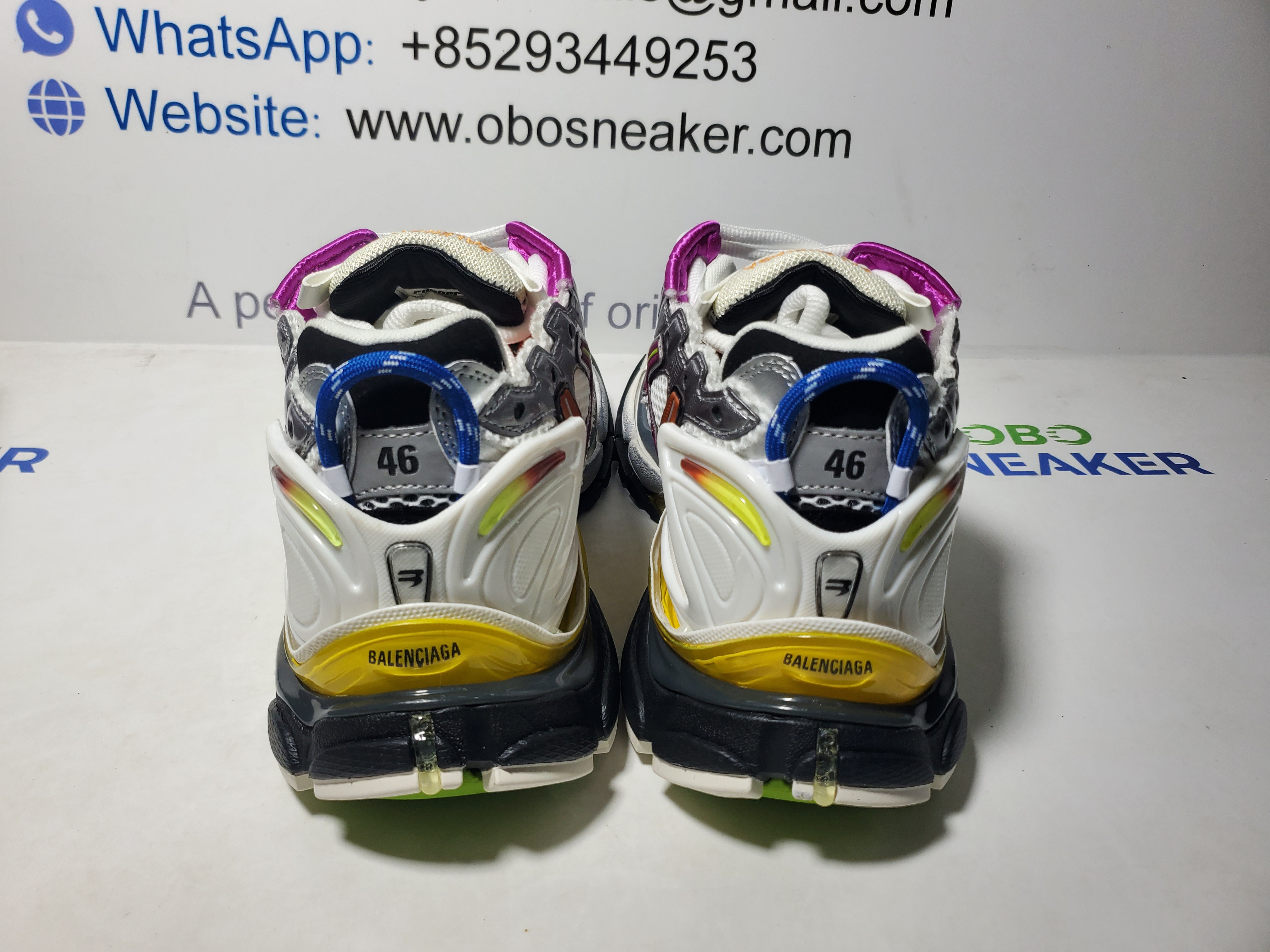 【FLASH SALE】Balenciaga Runner Sneaker Color Orange Powder 772767 W3RBW 9168 review Obosneaker 02