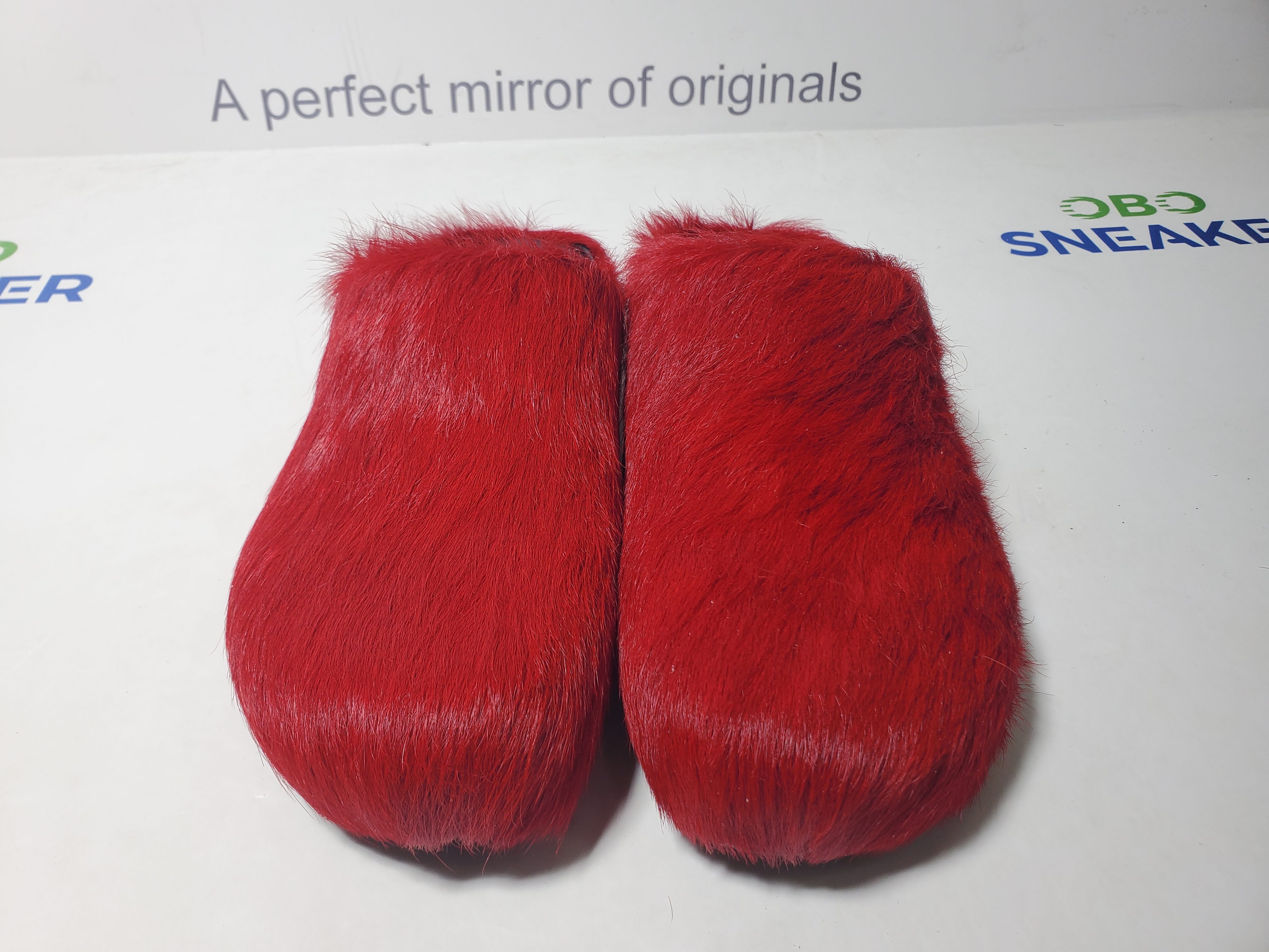 Marni Long-Hair Calfskin Fussbett Sabot Red SBMS004601P412200R66 review Obosneaker 03