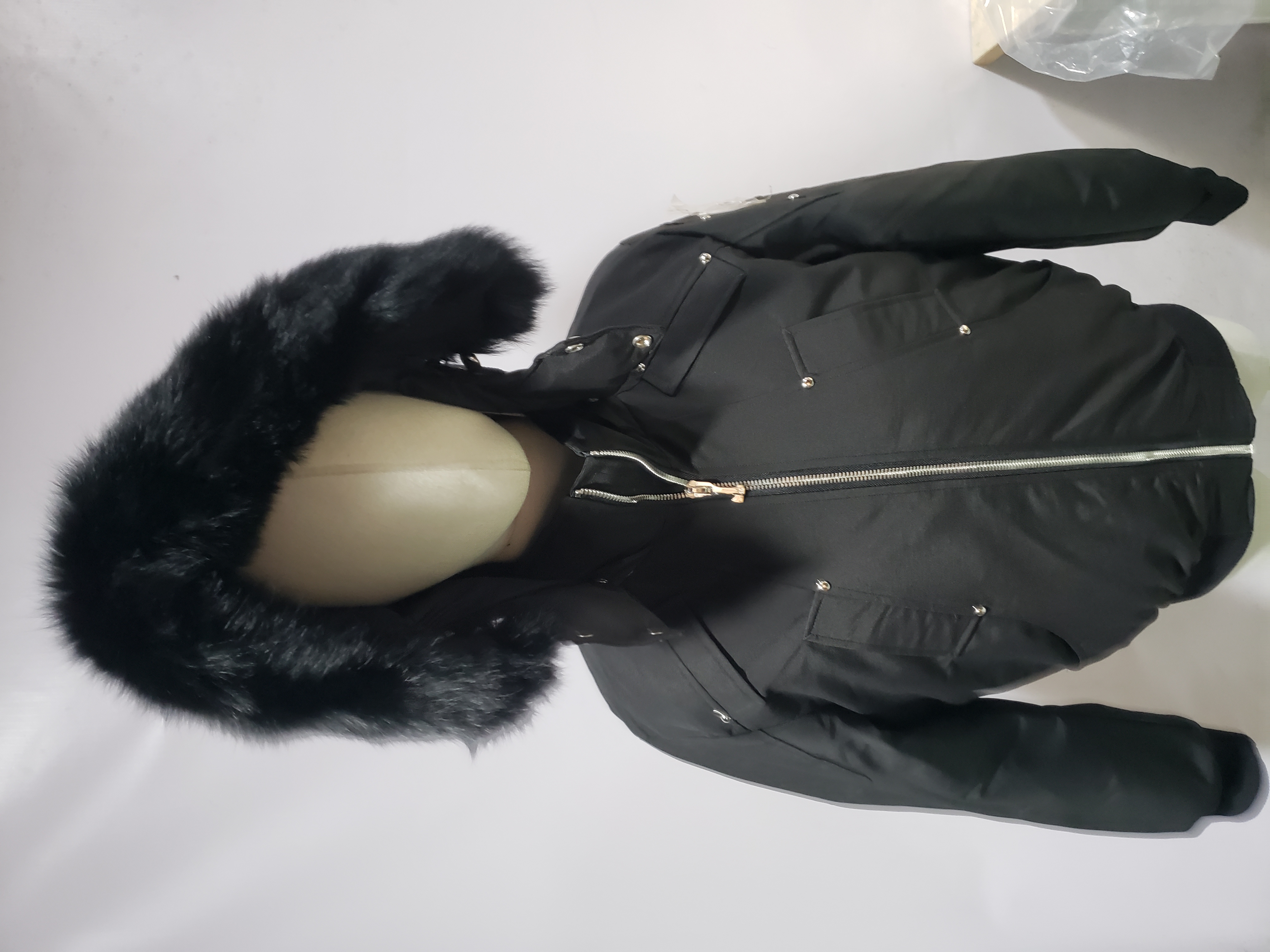 【FLASH SALE】Moose Knuckles Men's Balistic Bomber Zip-Up Fur Jacket Black review Obosneaker 00