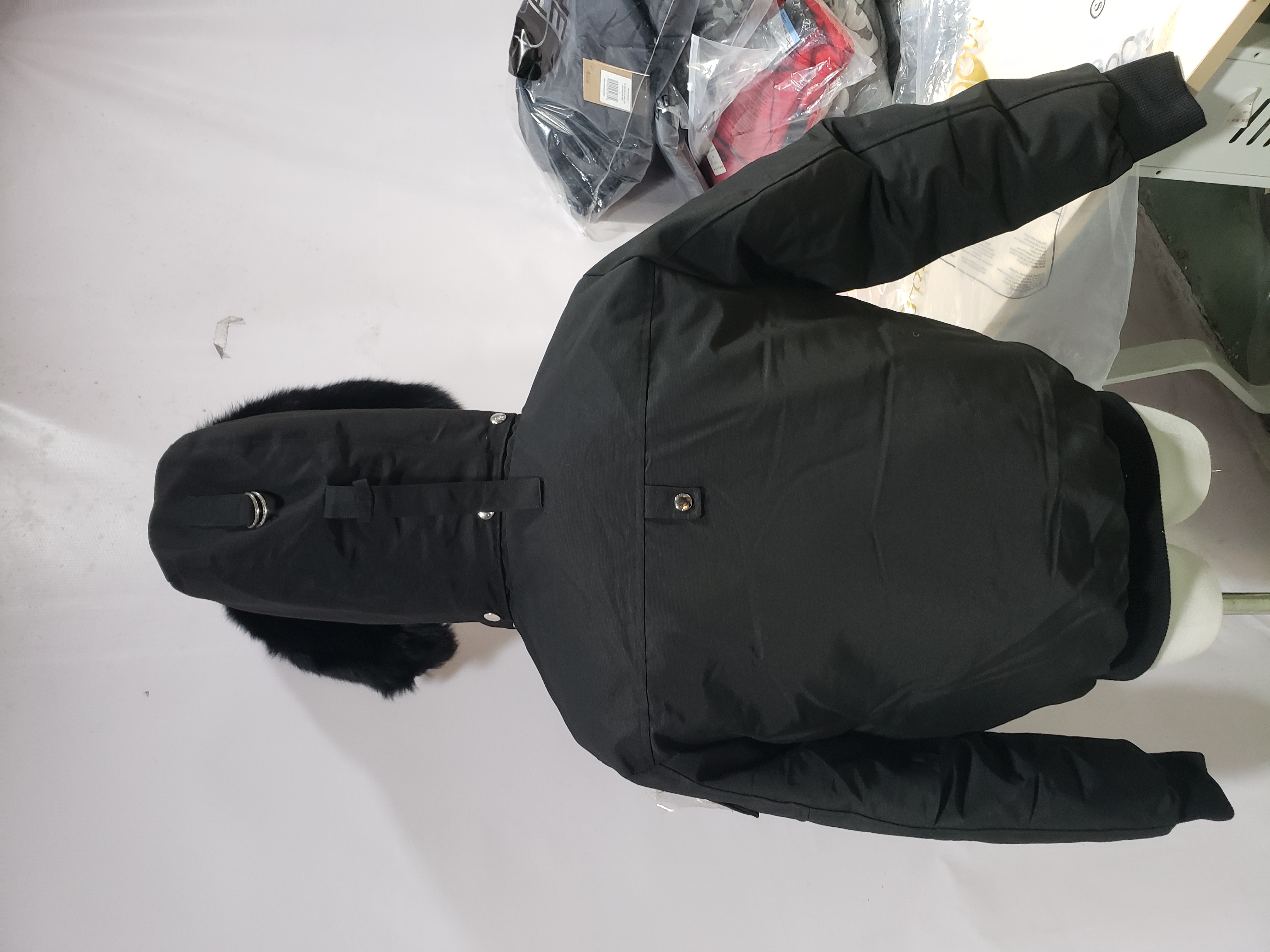 【FLASH SALE】Moose Knuckles Men's Balistic Bomber Zip-Up Fur Jacket Black review Obosneaker 01