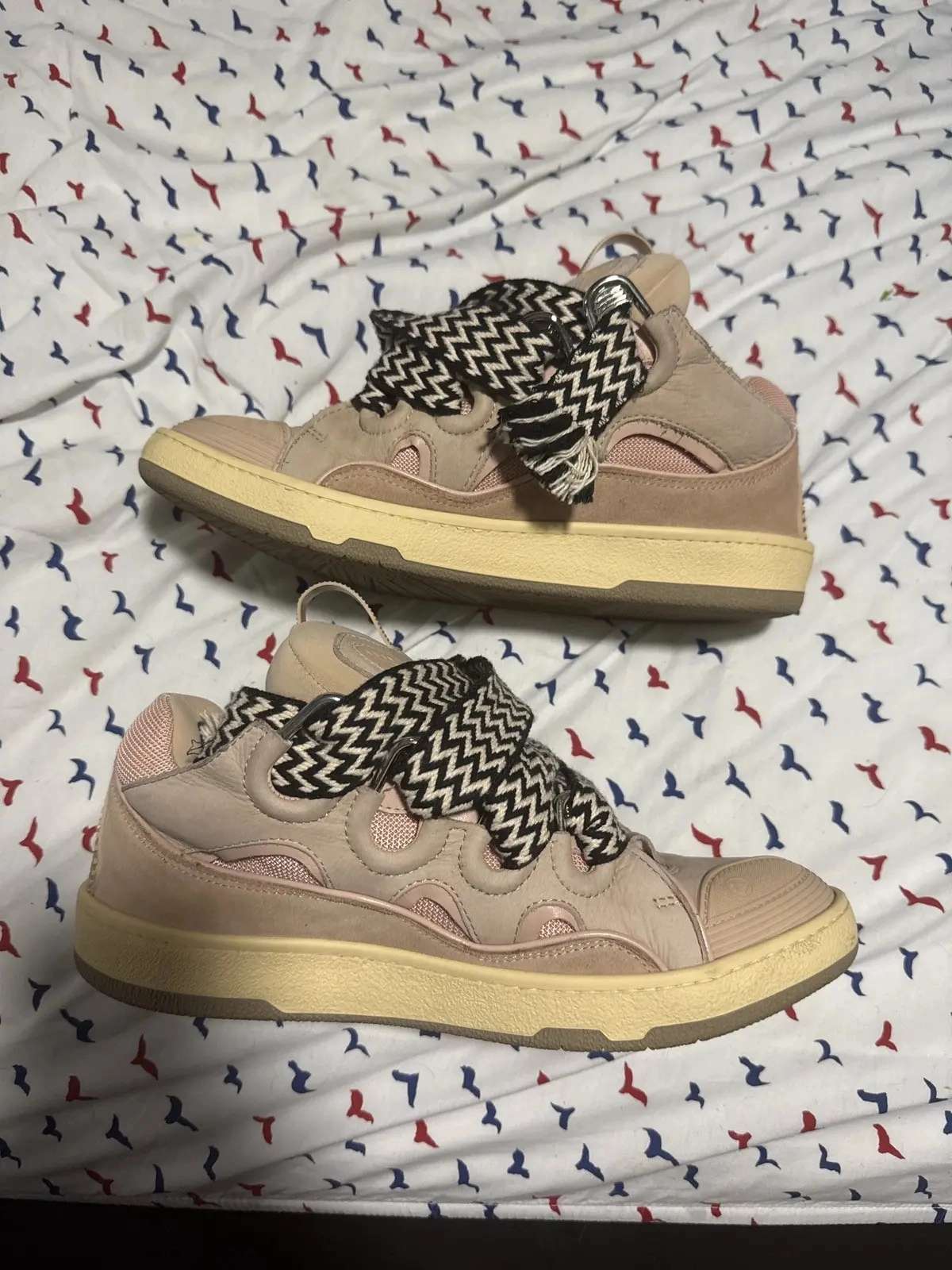 Lanvin Leather Curb Curb Pink FM-SKRK11-DRAG-A2051 review GABRIEL 03