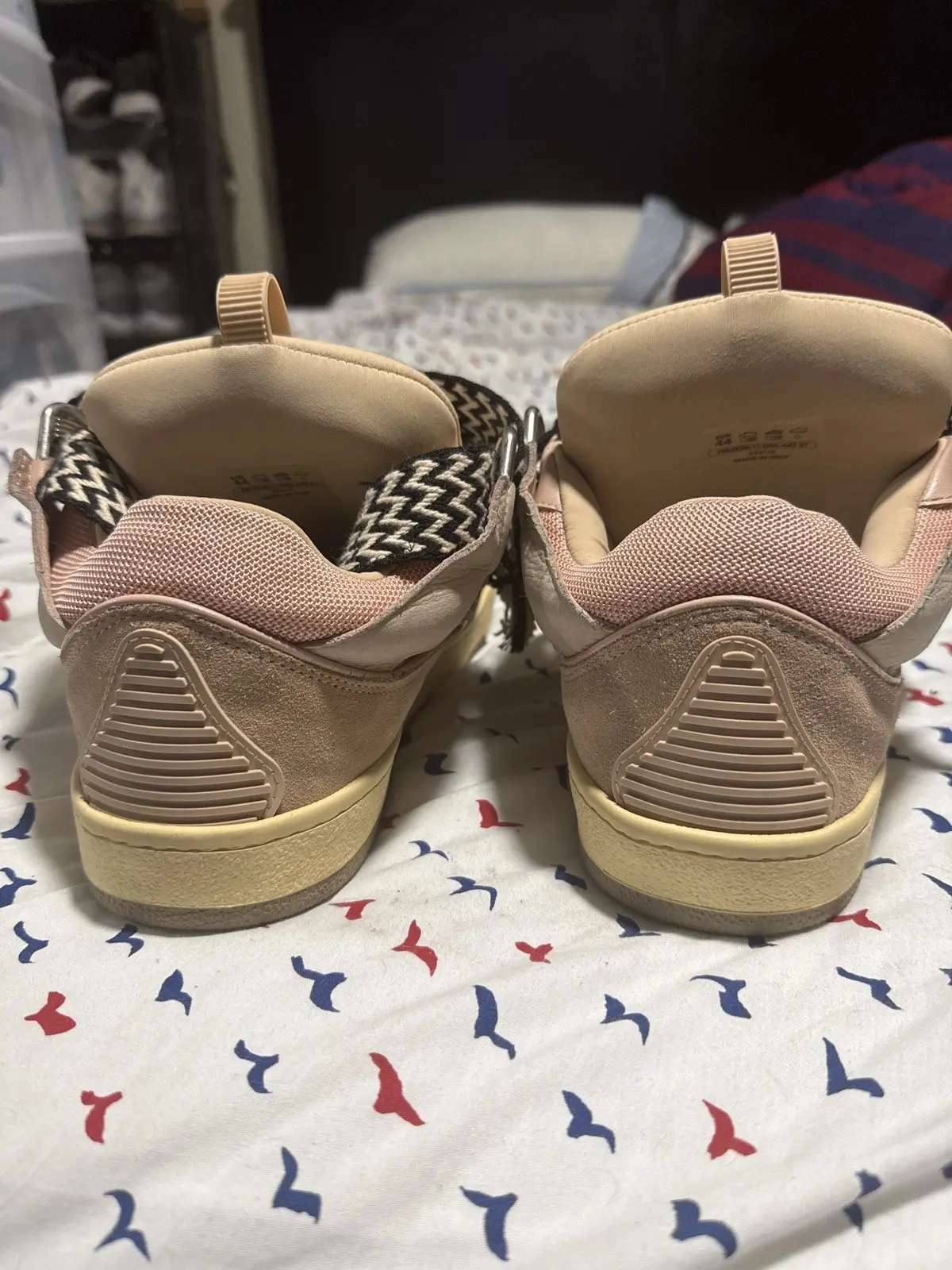 Lanvin Leather Curb Curb Pink FM-SKRK11-DRAG-A2051 review GABRIEL 02