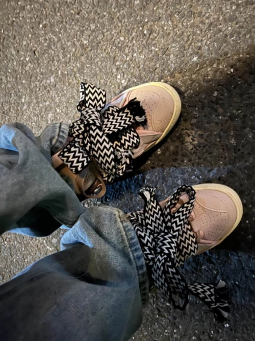 Lanvin Leather Curb Curb Pink FM-SKRK11-DRAG-A2051 review 