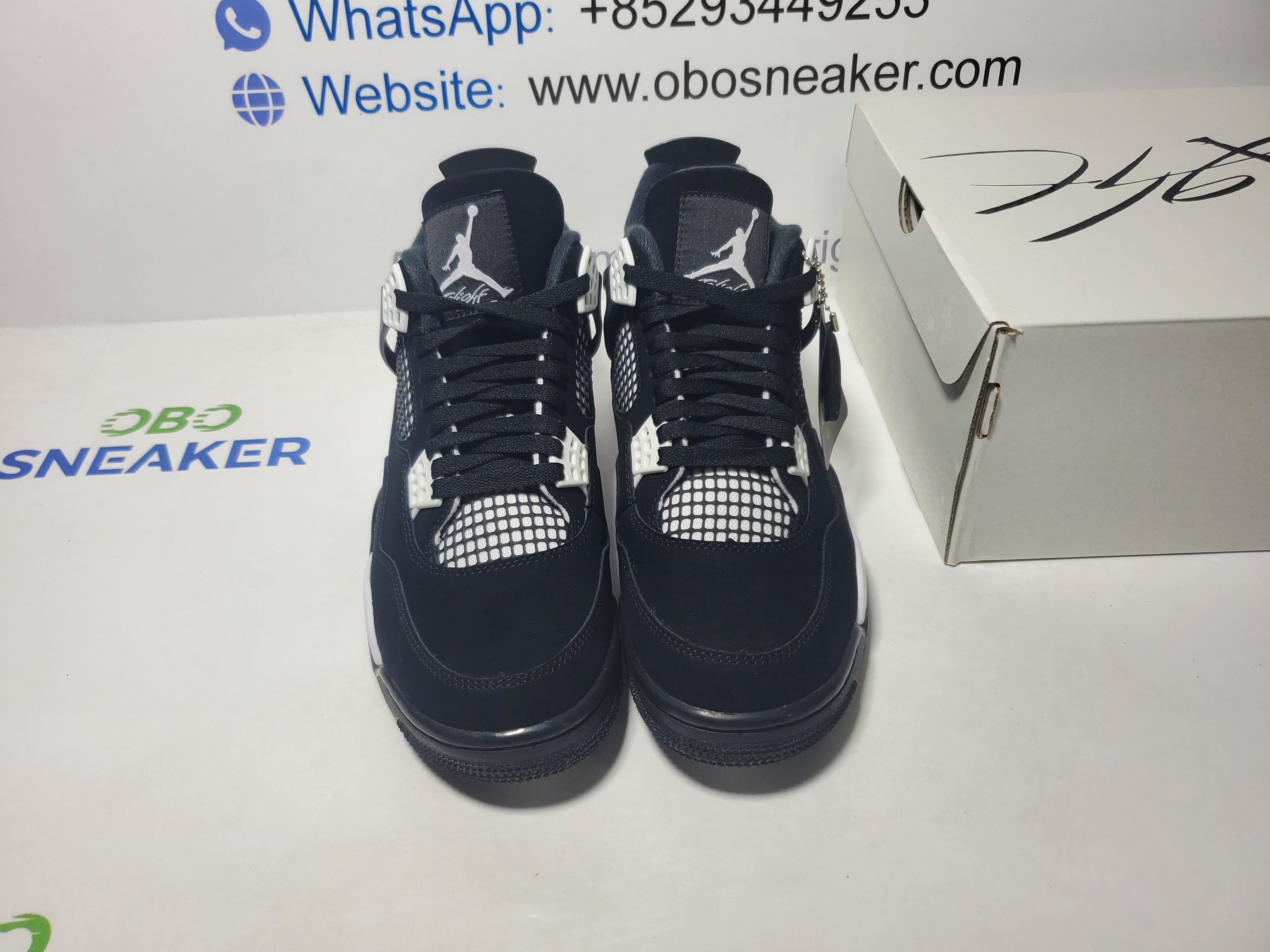 Jordan 4 Retro White Thunder FQ8138-001 review Obosneaker 02