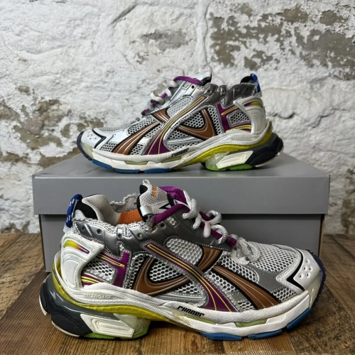 【FLASH SALE】Balenciaga Runner Sneaker Color Orange Powder 772767 W3RBW 9168 review 