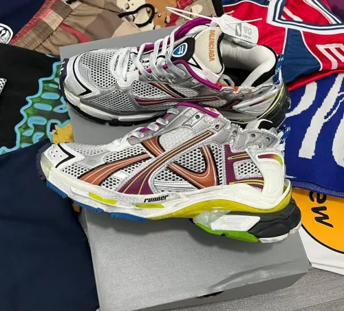 【FLASH SALE】Balenciaga Runner Sneaker Color Orange Powder 772767 W3RBW 9168 review 