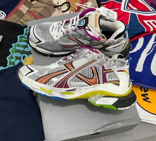 【FLASH SALE】Balenciaga Runner Sneaker Color Orange Powder 772767 W3RBW 9168 review 