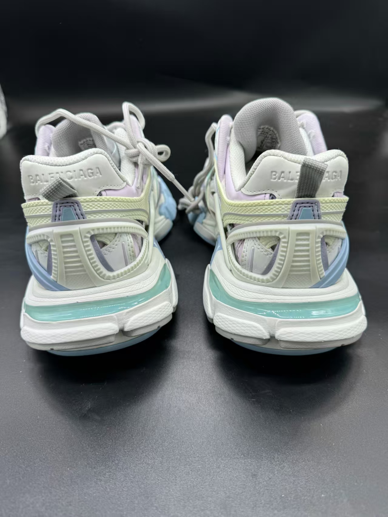 Balenciaga Track 2 Sneaker Military Black Pale White Purple 568615 W2GN3 9045 review Lars 02