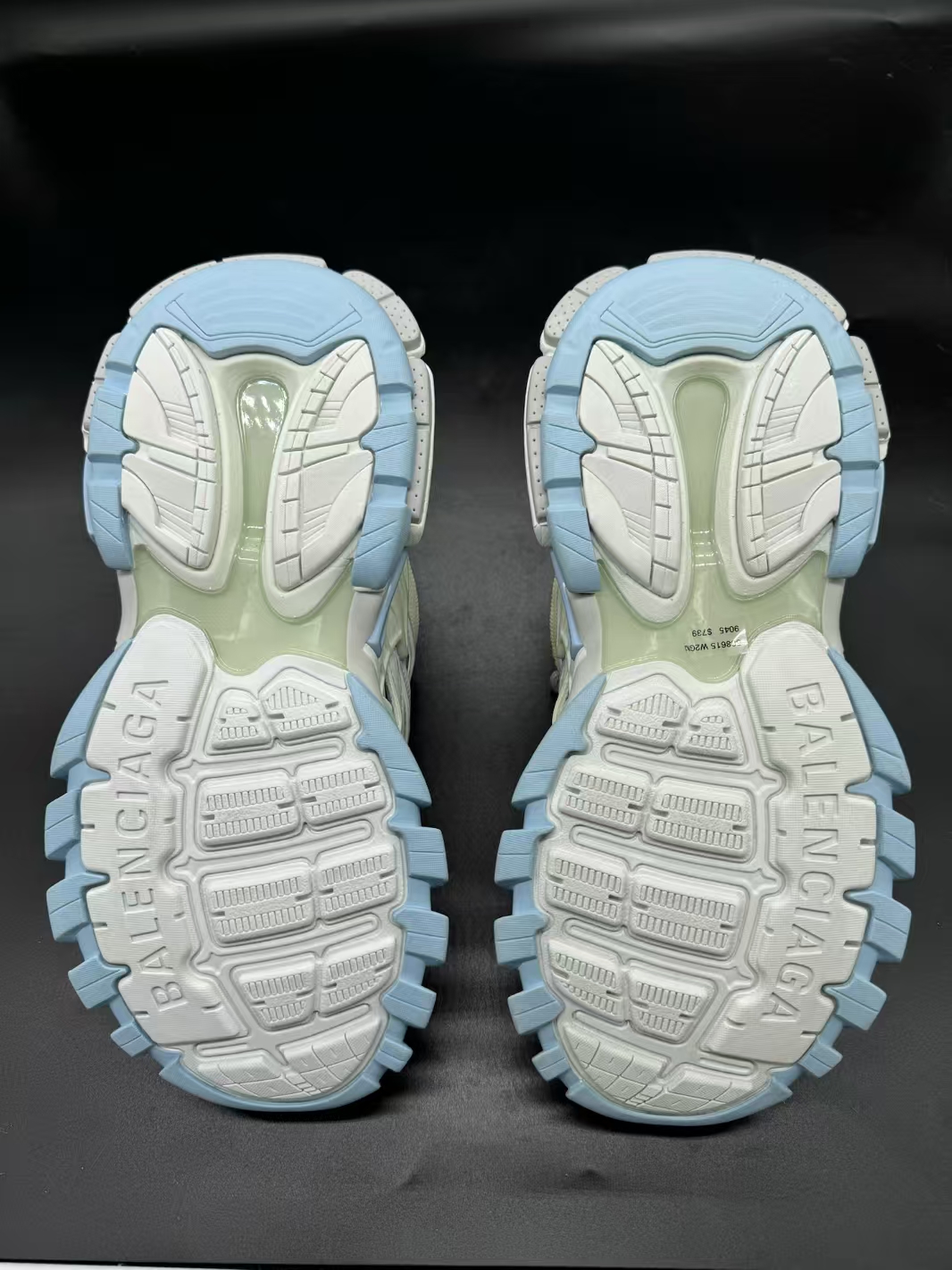 Balenciaga Track 2 Sneaker Military Black Pale White Purple 568615 W2GN3 9045 review Lars 03