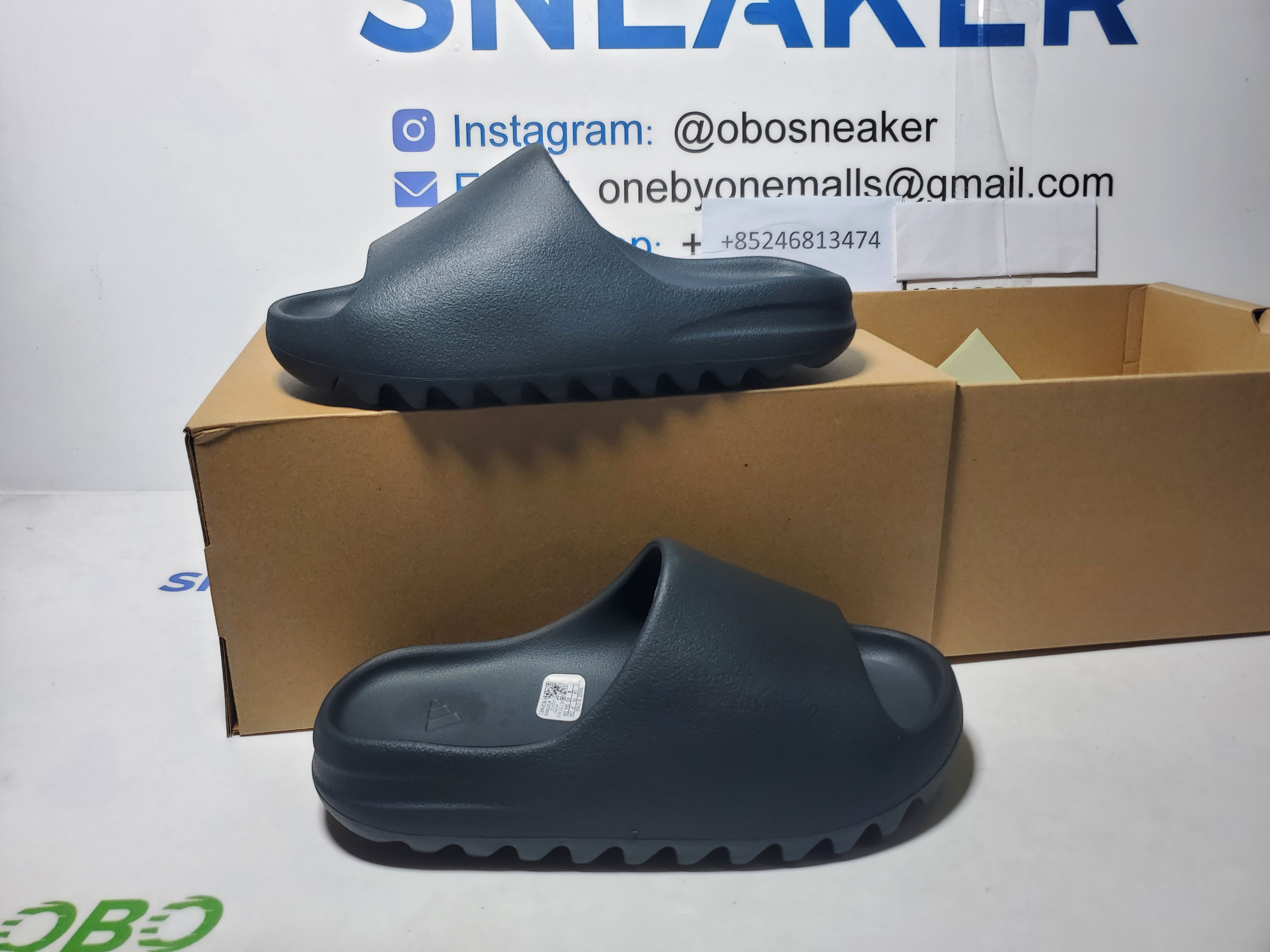 Adidas Yeezy Slide Granite ID4132  review Obosneaker 00