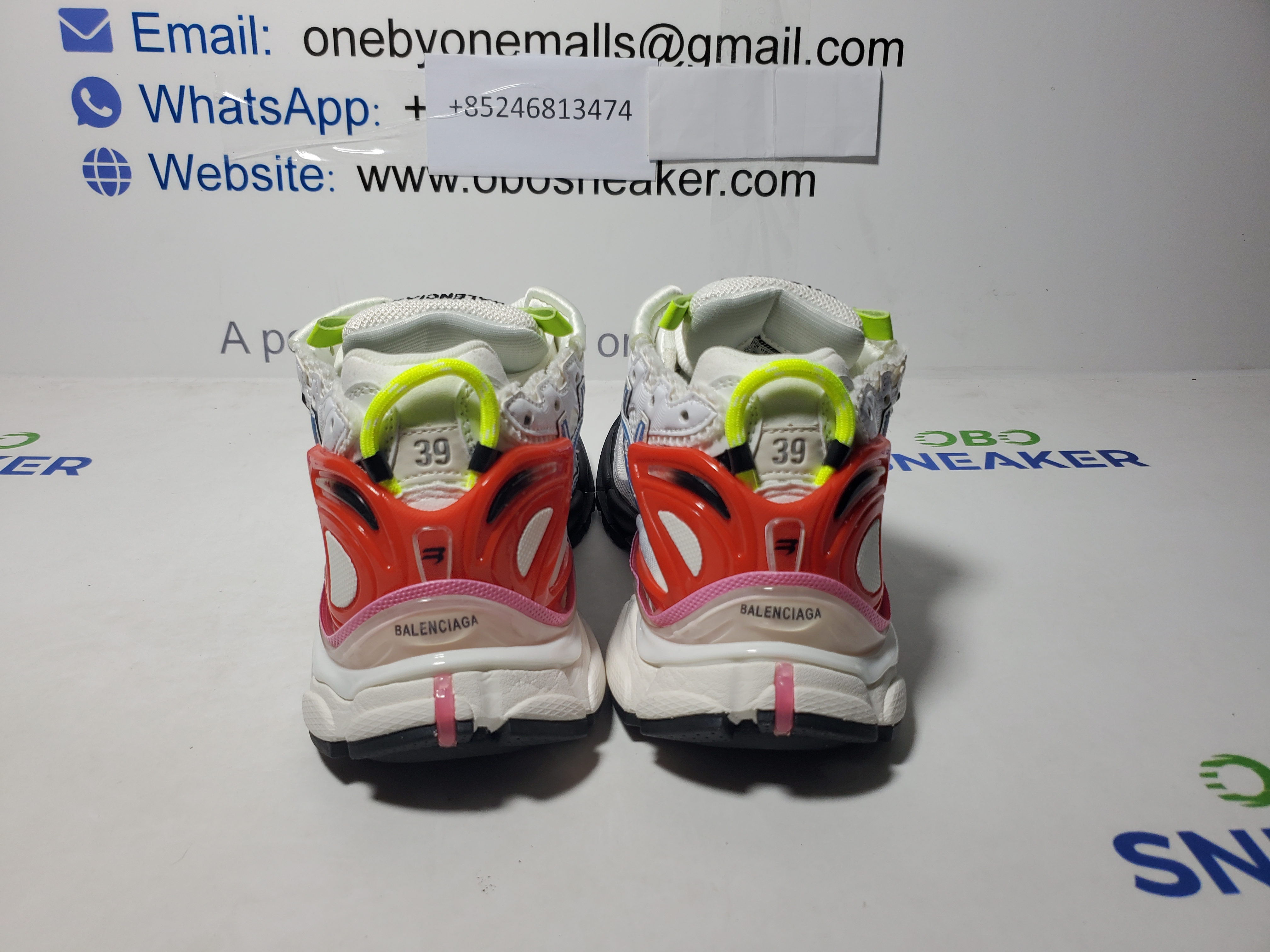 Balenciaga Runner White-Blue--Red 677402 W3RB6 9645 review obosneaker 02