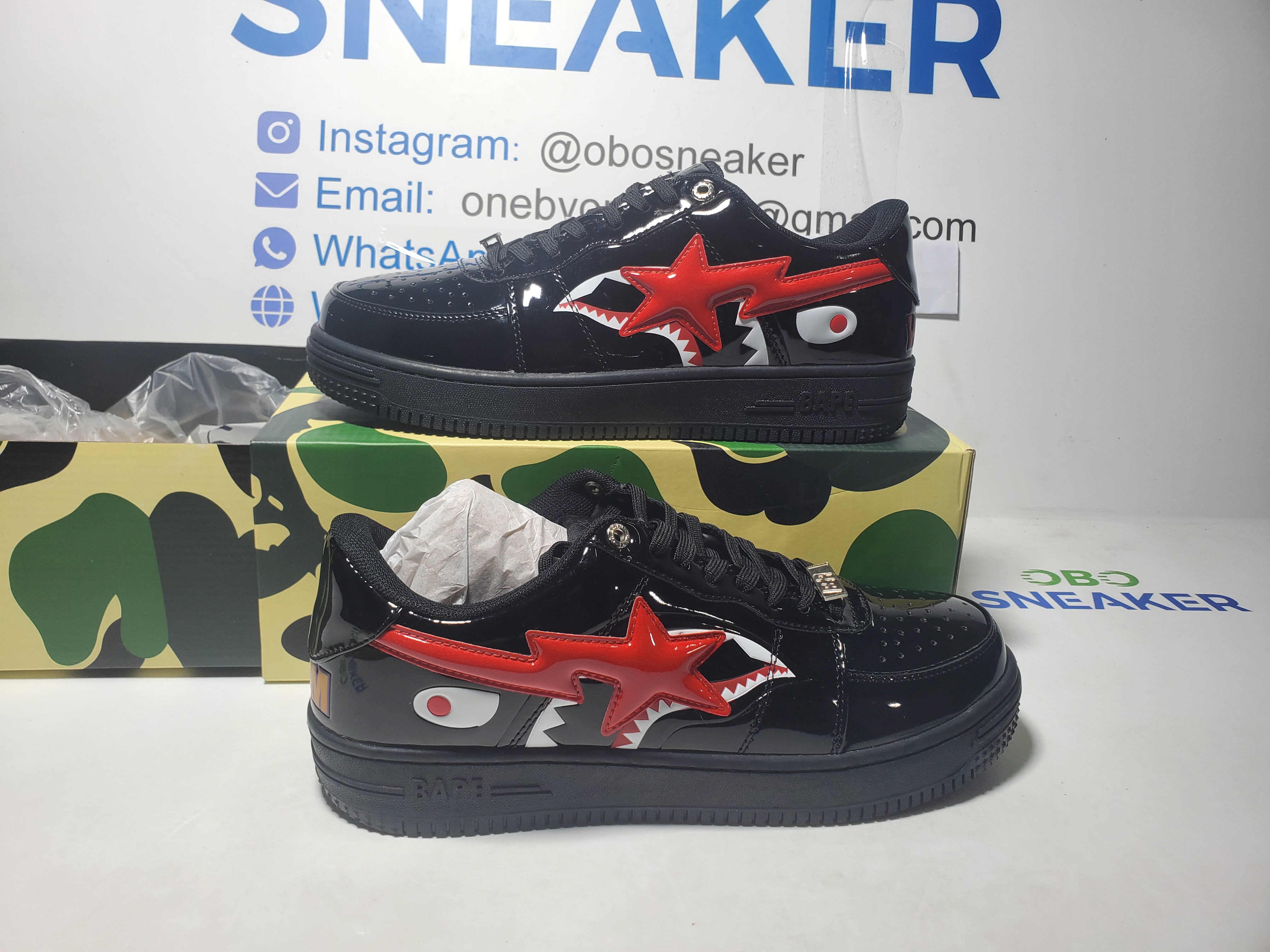  A Bathing Ape Bape Sta Low Black Black Snake Skin  1180 191 009 review Obosneaker 00
