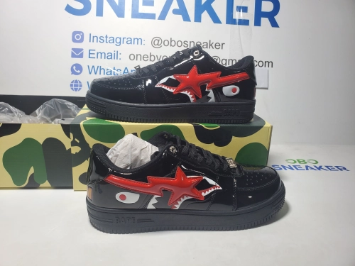  A Bathing Ape Bape Sta Low Black Black Snake Skin  1180 191 009 review 