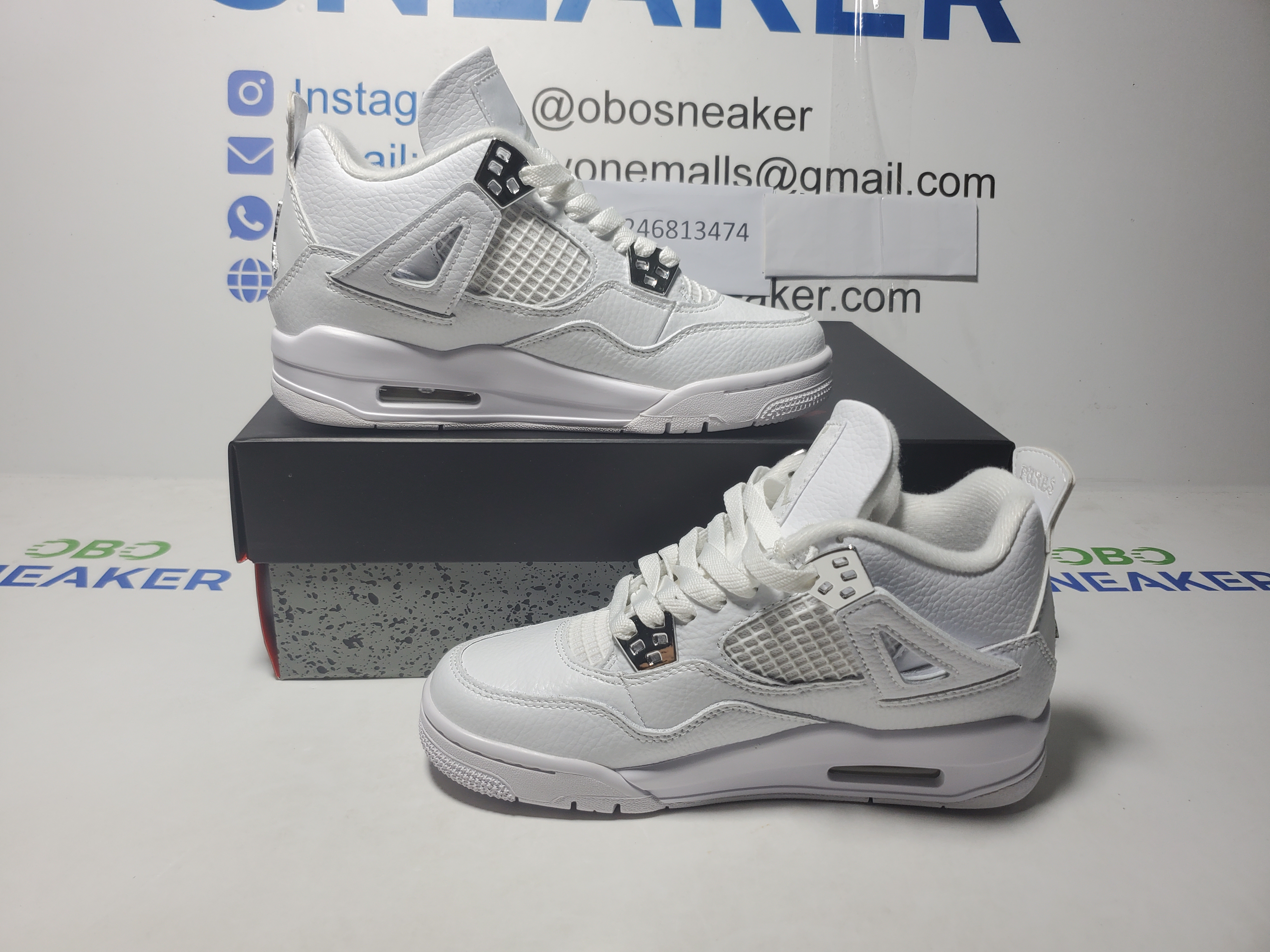 Air Jordan 4 Retro Pure Money (2017)  308497-100 review Obosneaker 01
