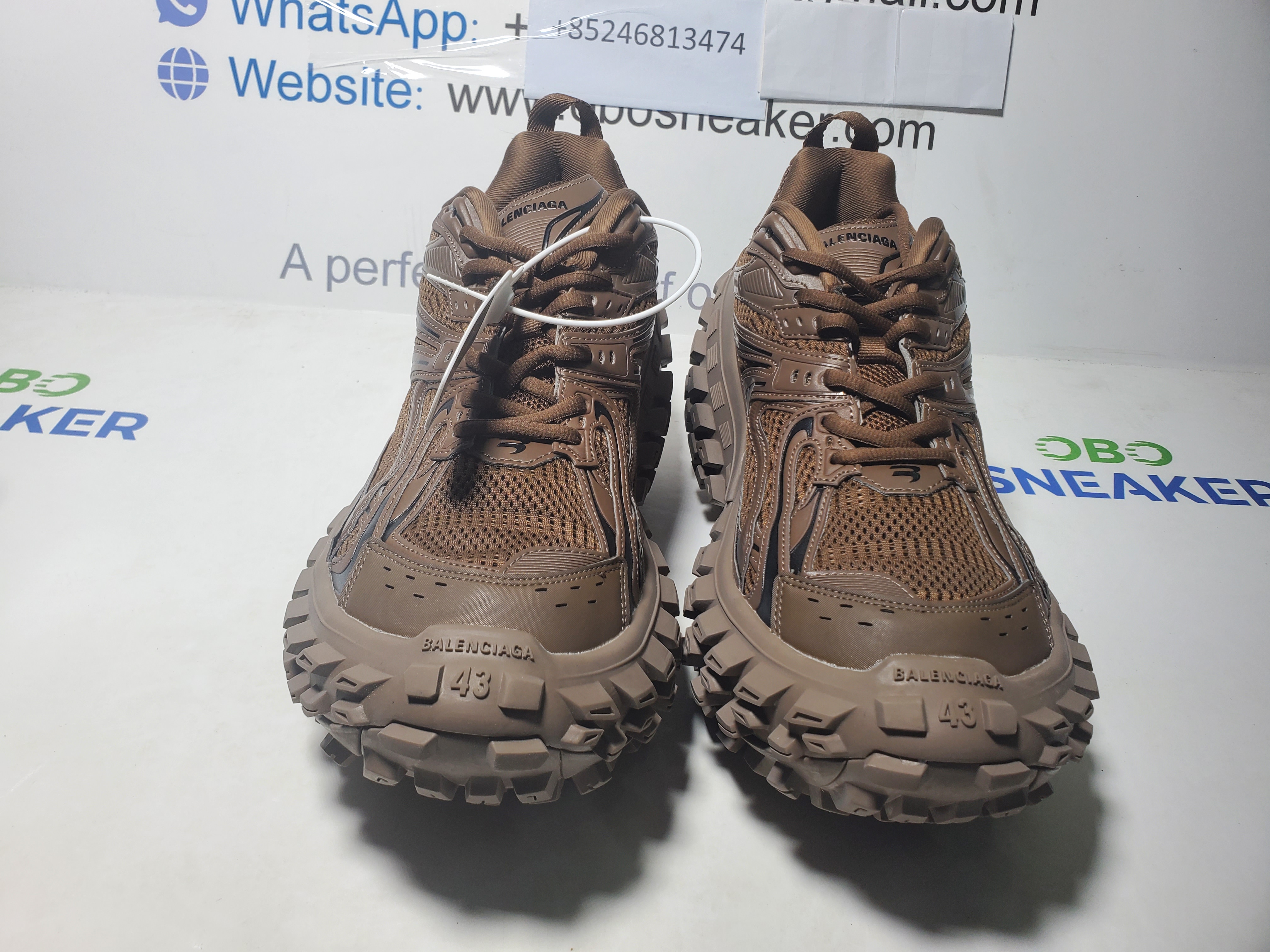  Balenciaga Defender Black Brown 685611 W3RBS 2408 review Obosneaker 03