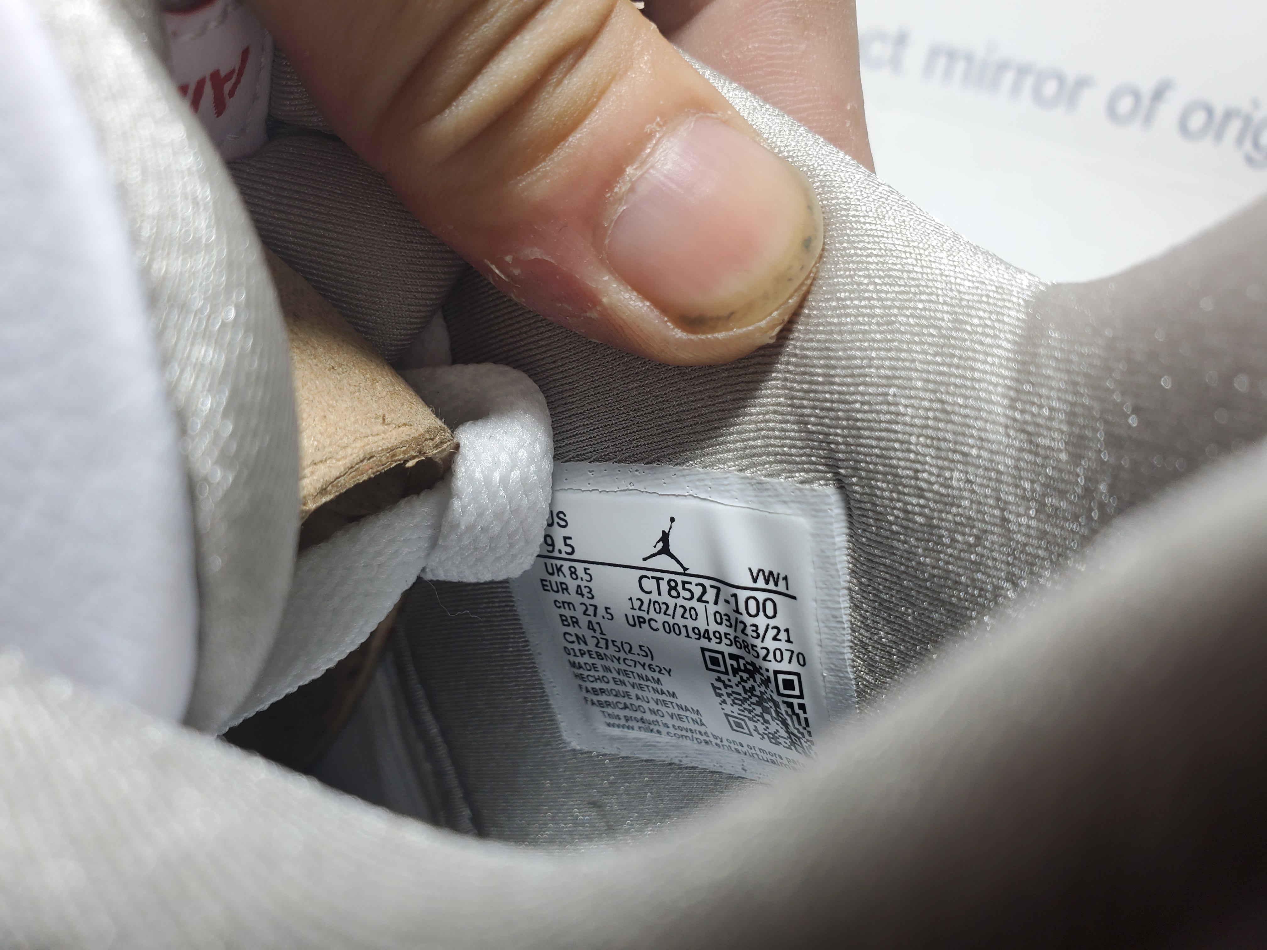 Air Jordan 4 Retro White Oreo (2021)  CT8527-100  review Obosneaker 05