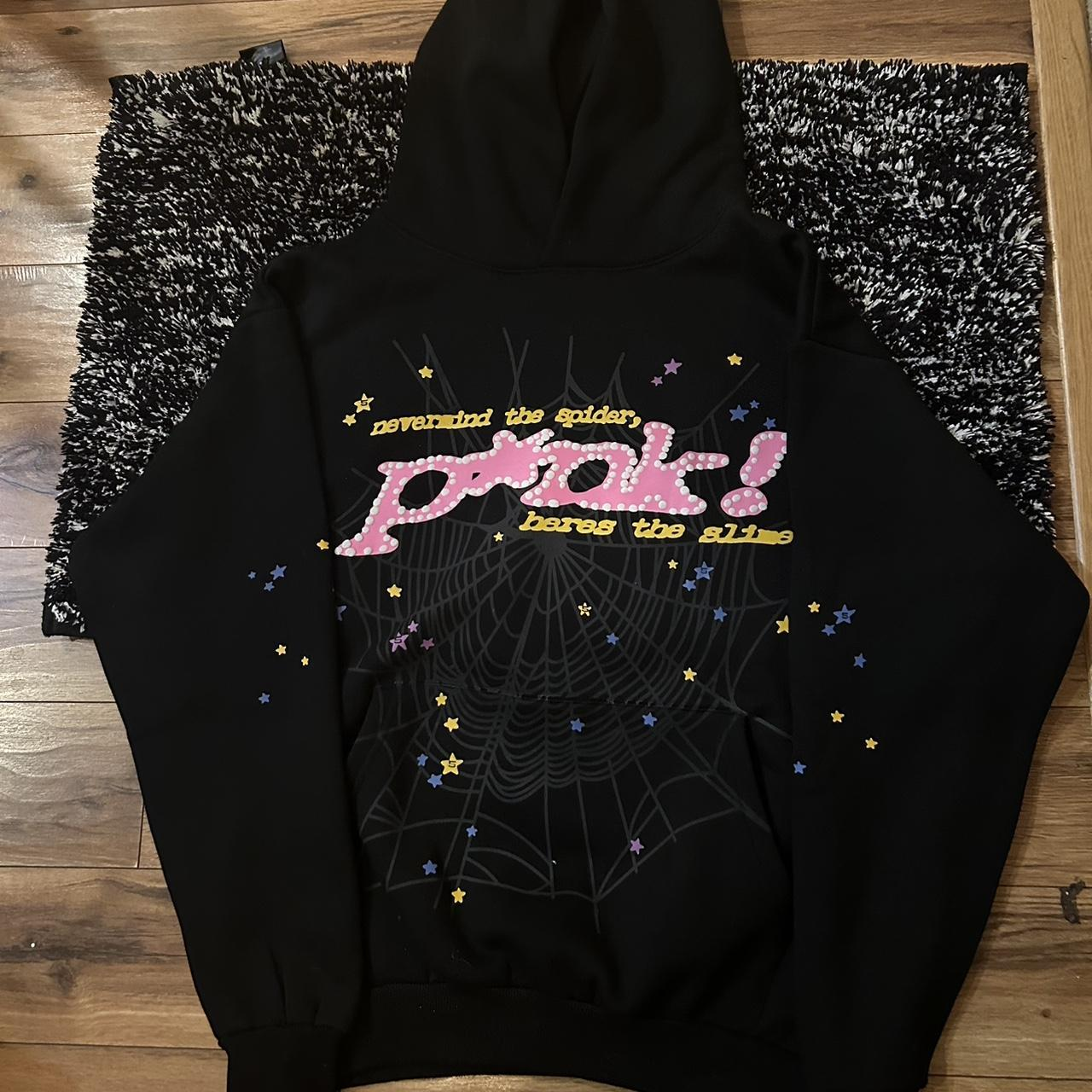 【FLASH SALE】Sp5der Young Thug Punk Hoodie Black review Hamiltion