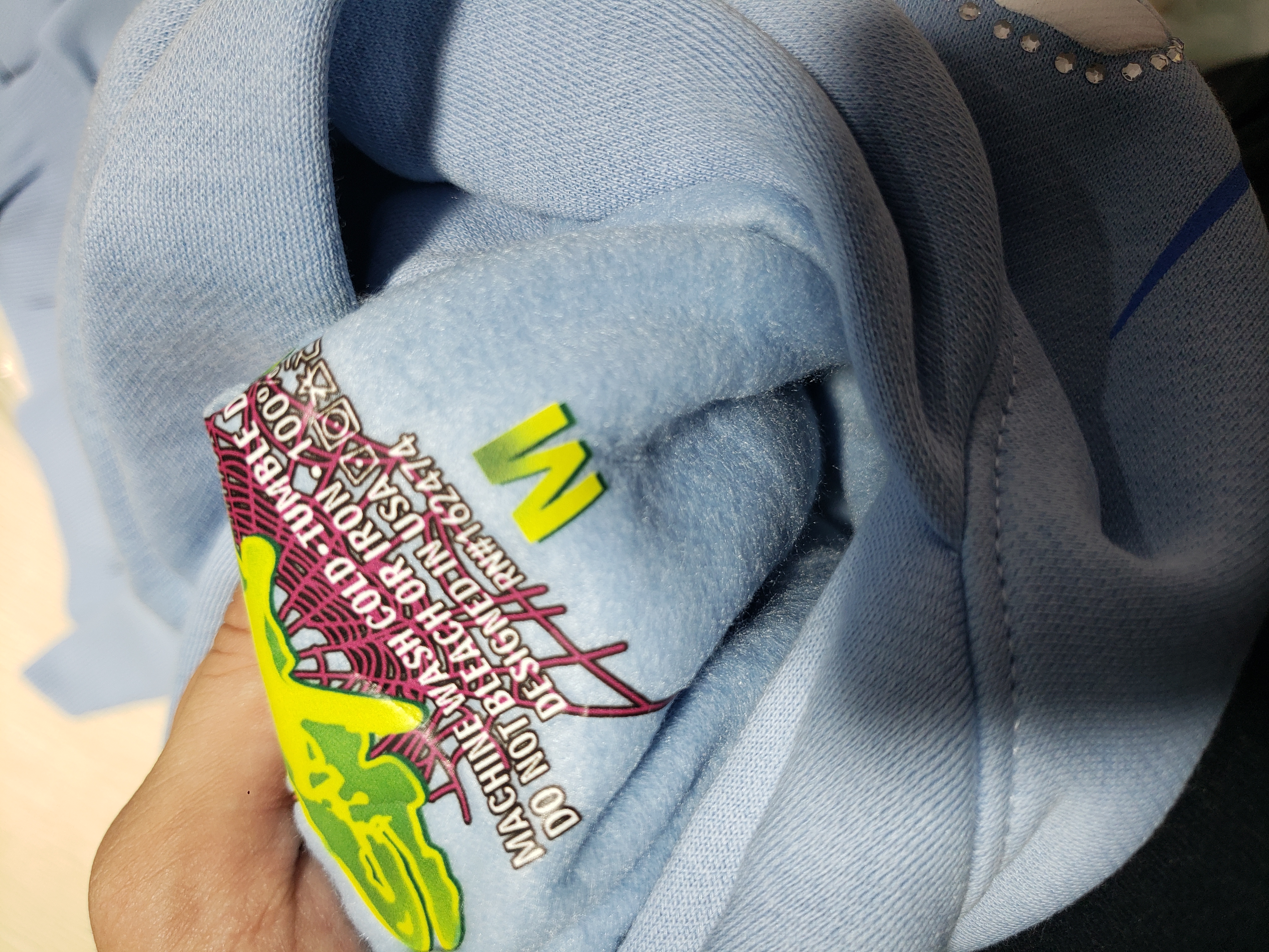 Sp5der Web Hoodie Blue review Obosneaker 01