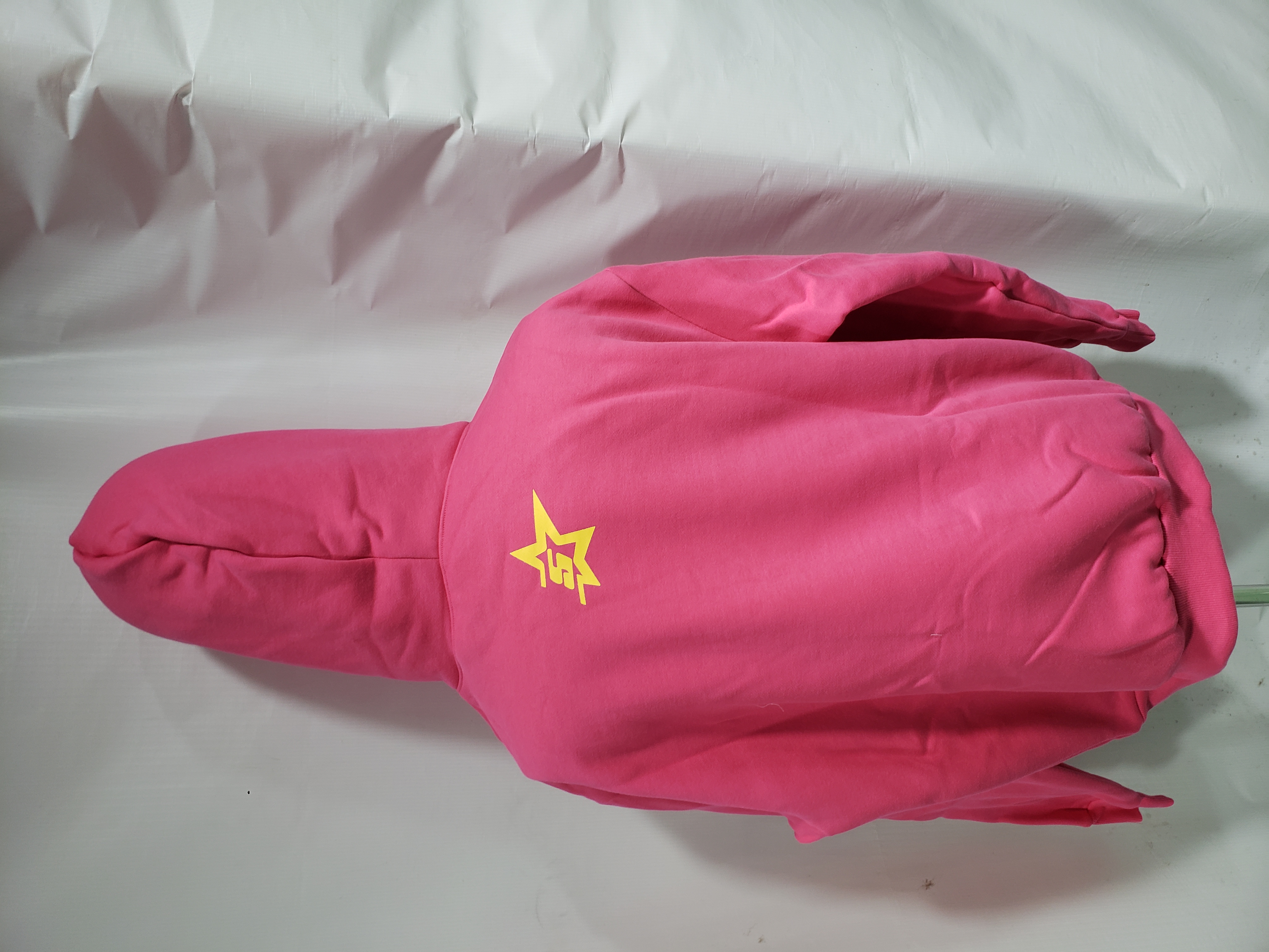 Sp5der Young Thug Punk Hoodie Pink review Obosneaker 03