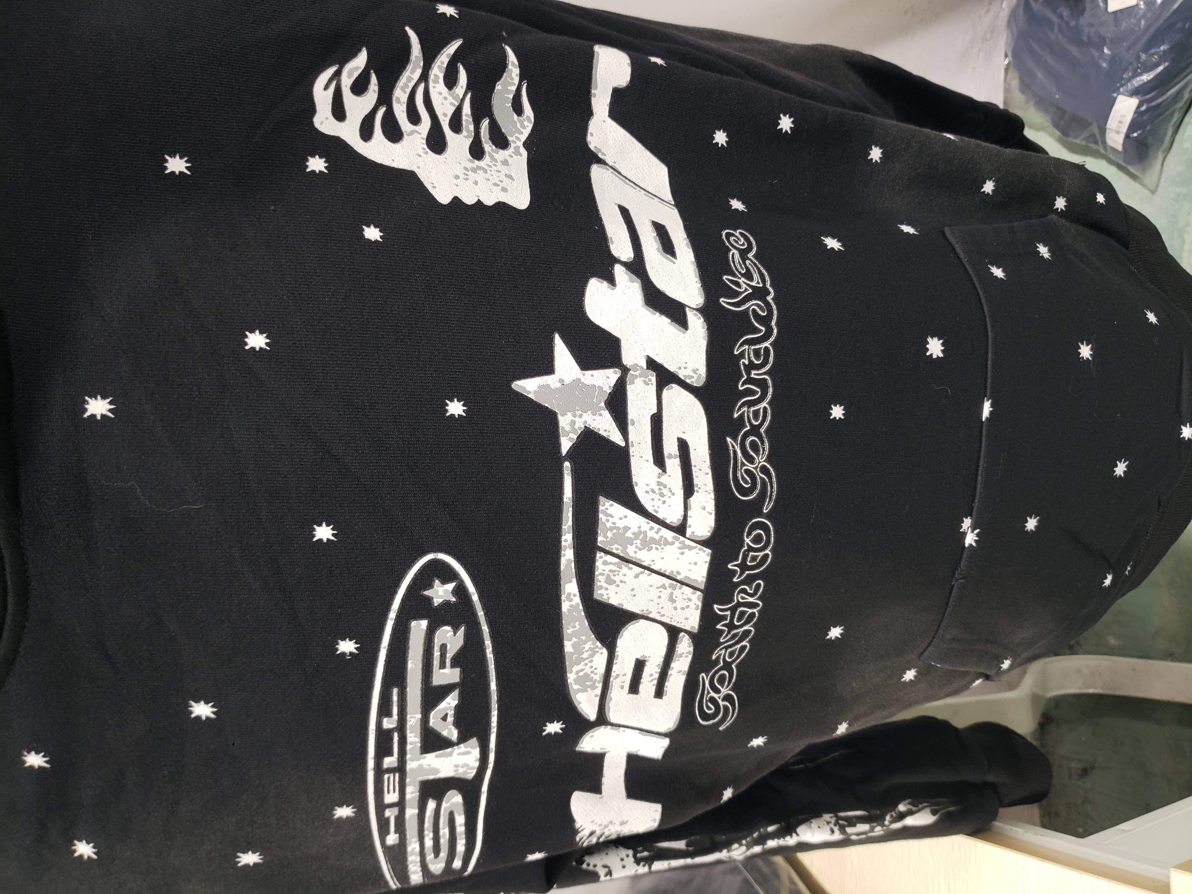 OBO Hellstar Studios Records Tracksuit Black （full set） review Obosneaker 02