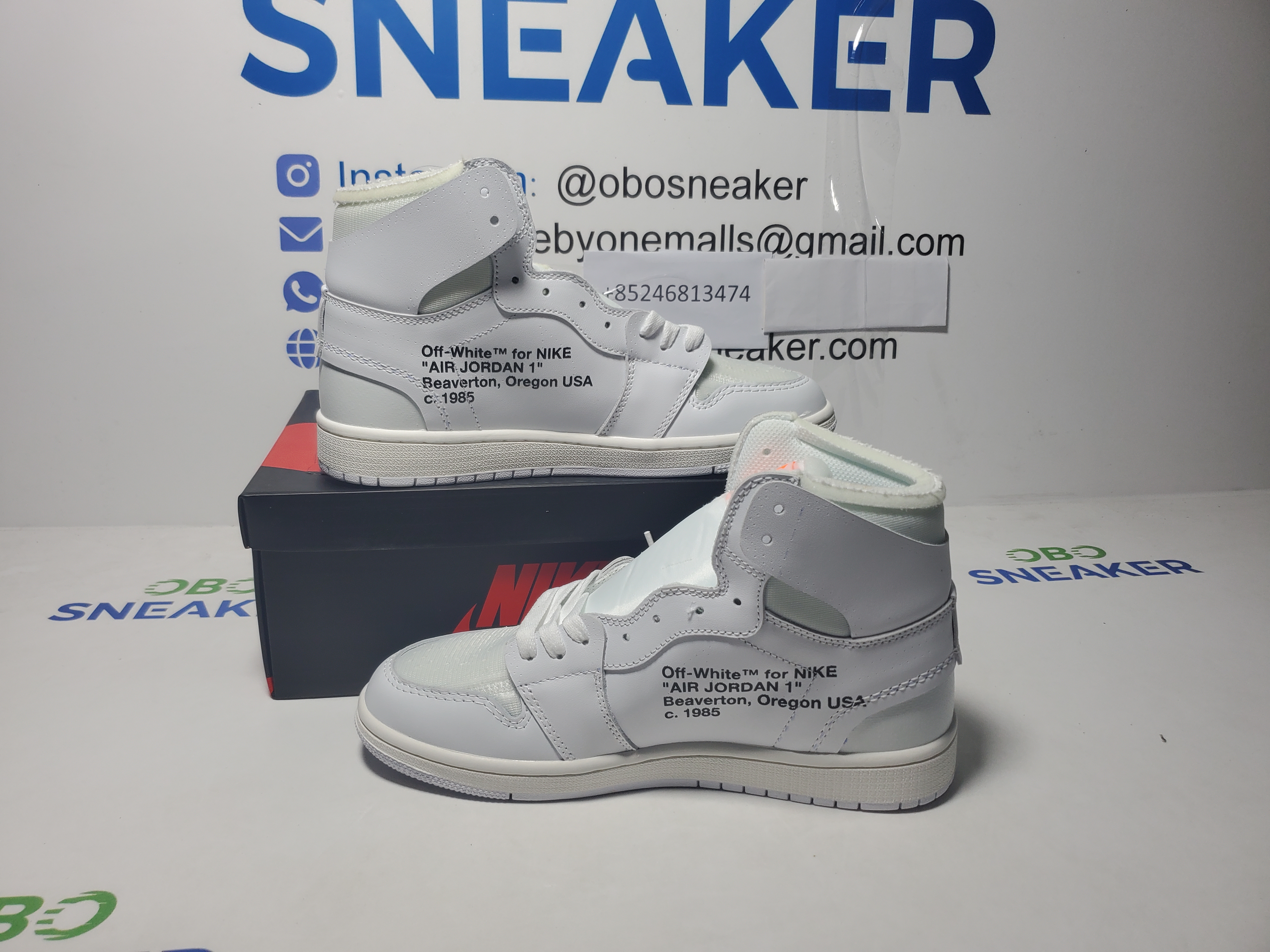 Air Jordan 1 Retro High Off-White White AQ0818-100 review Obosneaker 00
