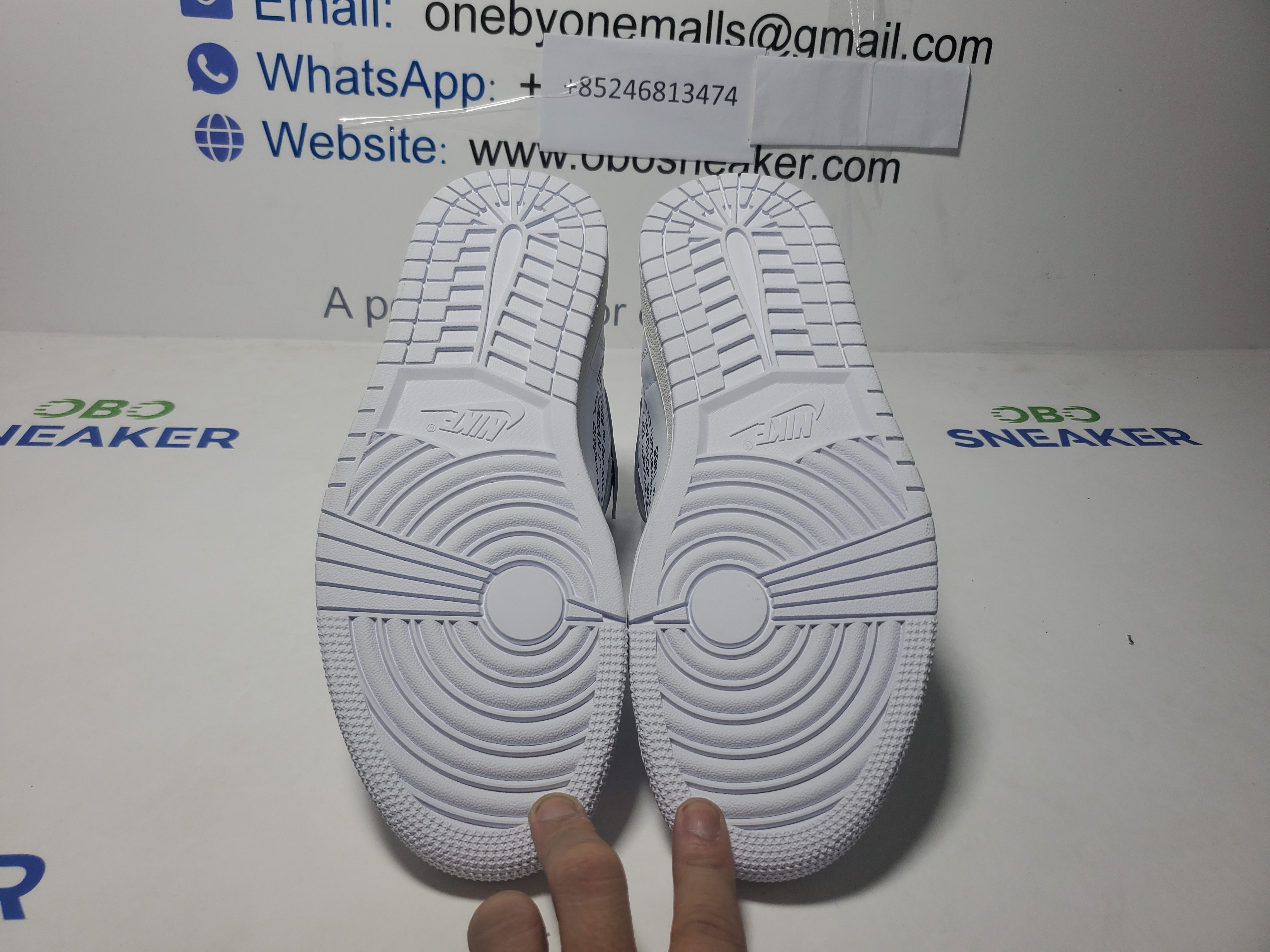 Air Jordan 1 Retro High Off-White White AQ0818-100 review Obosneaker 04