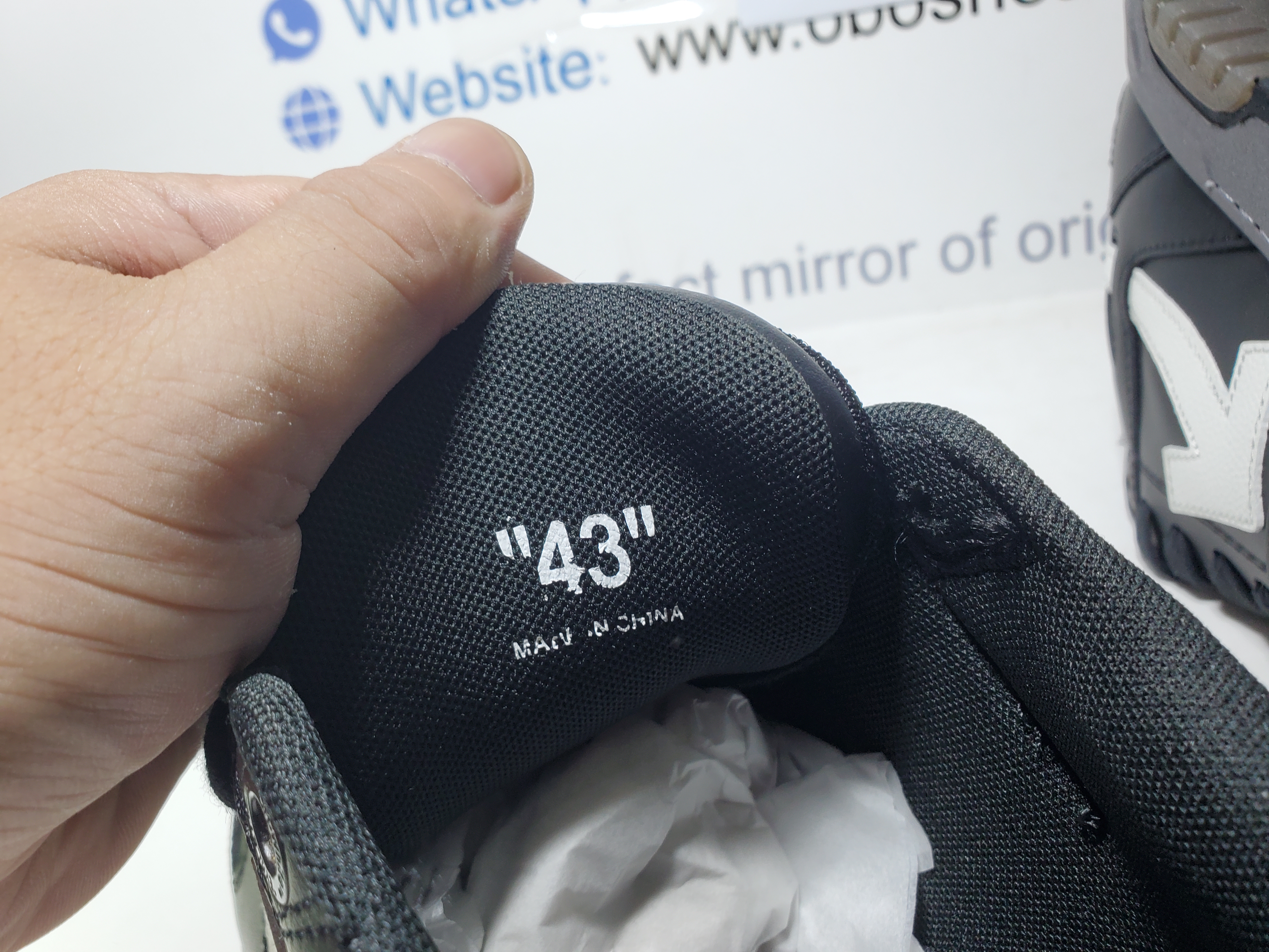 OFF-WHITE Black And White Out Of Office Sneakers review Obosneaker 05