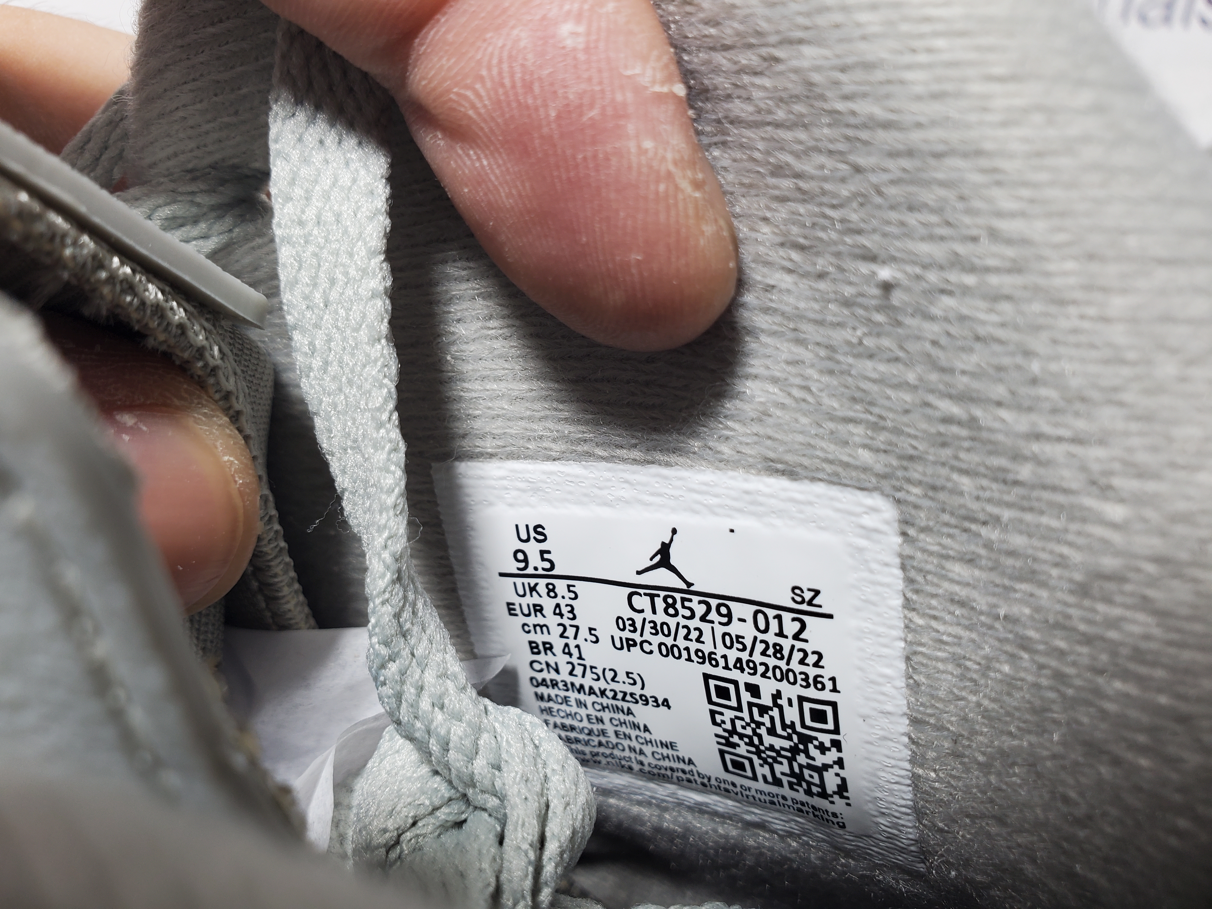 Air Jordan 6 Retro GS Georgetown 384665-012 review Obosneaker 05