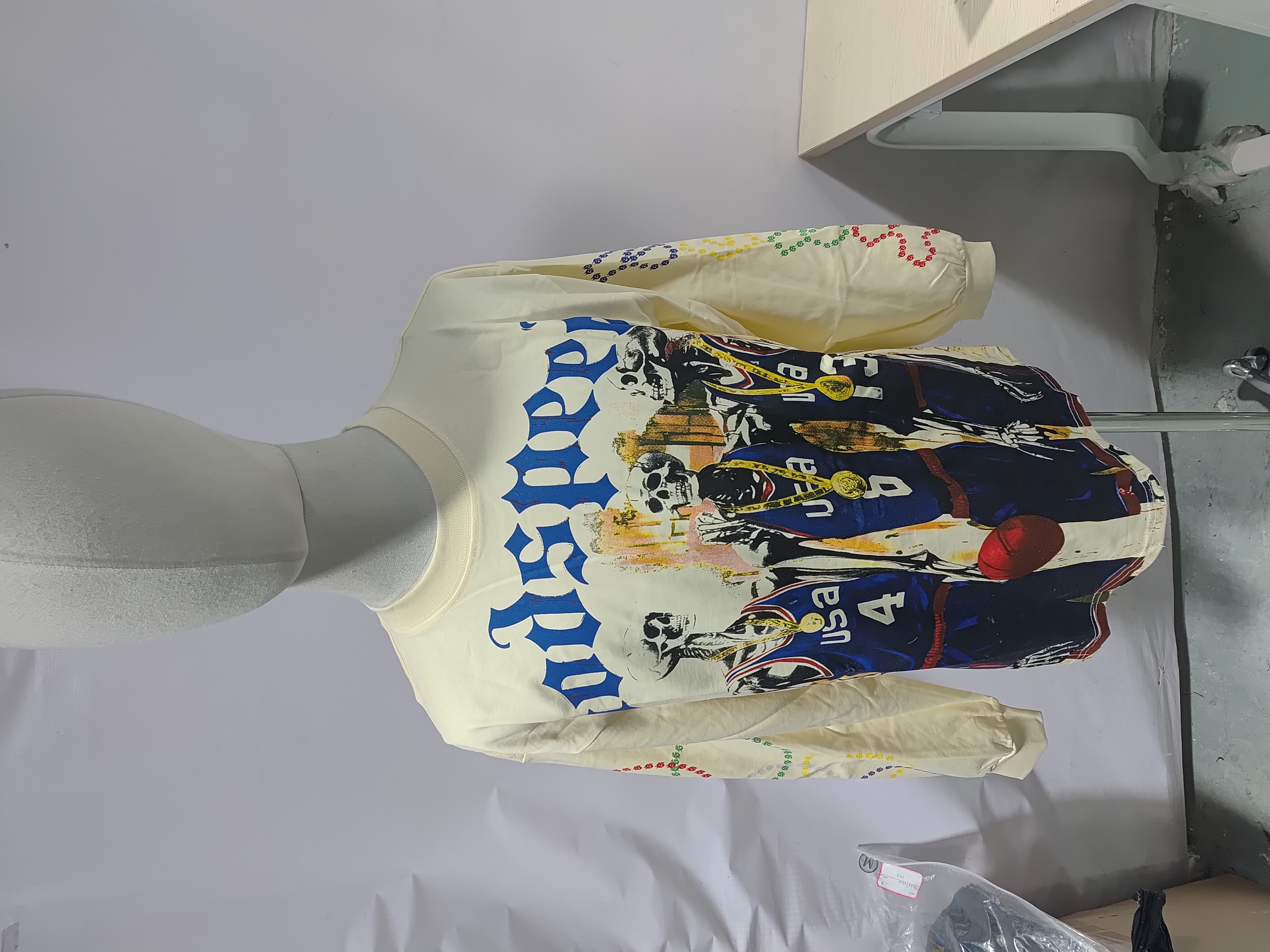 Godspeed Dream Team Long Sleeve T-shirt #3106 Apricot review Obosneaker 00