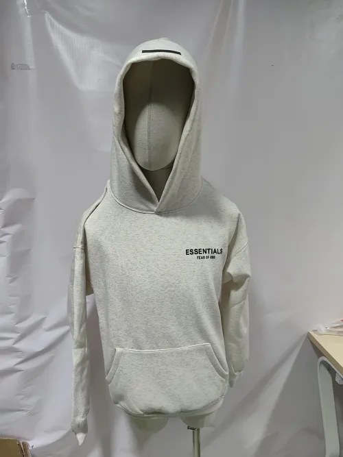 OBO Fear of God Essentials Hoodie Light Oatmeal review 