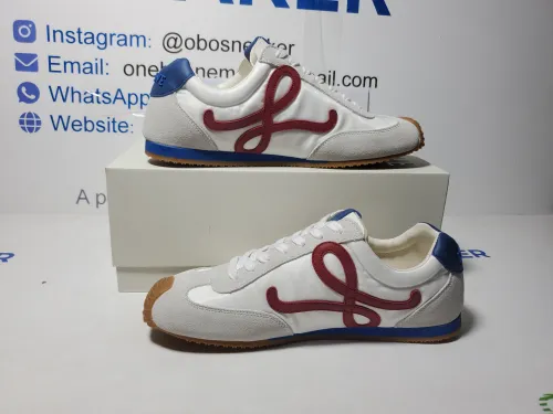 LOEWE Ballet Runner 2.0 White Red LLBR282X02-4868 review 