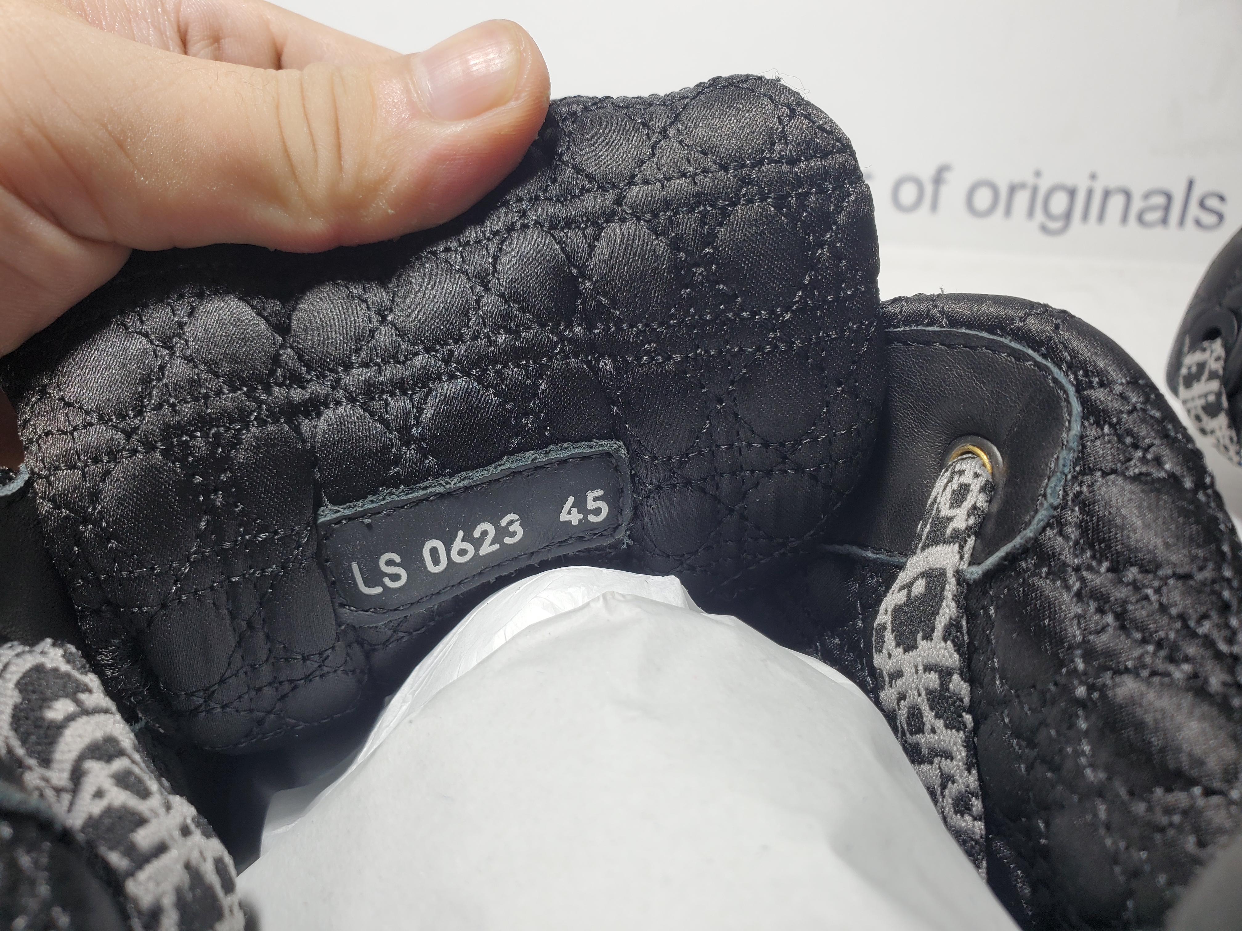 Dior B9S Skater Sneaker Black Quilted Cannage Calfskin review obosneaker 05