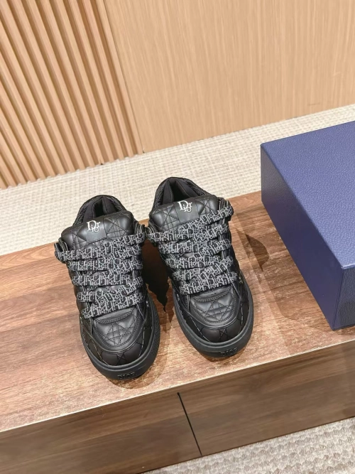 Dior B9S Skater Sneaker Black Quilted Cannage Calfskin review 