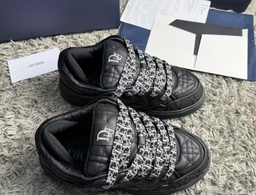 Dior B9S Skater Sneaker Black Quilted Cannage Calfskin review 