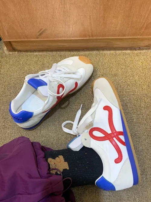 LOEWE Ballet Runner 2.0 White Red LLBR282X02-4868 review 