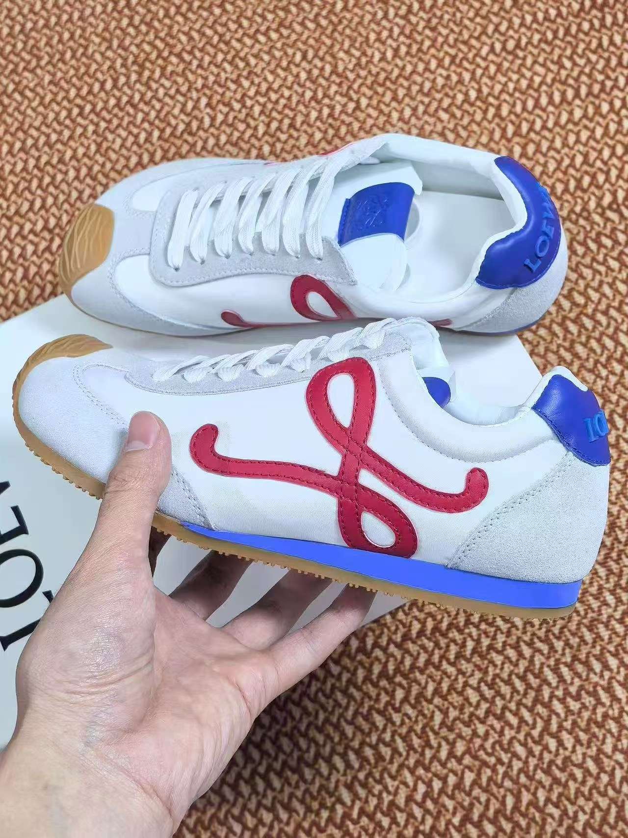 LOEWE Ballet Runner 2.0 White Red LLBR282X02-4868 review TdYGVh