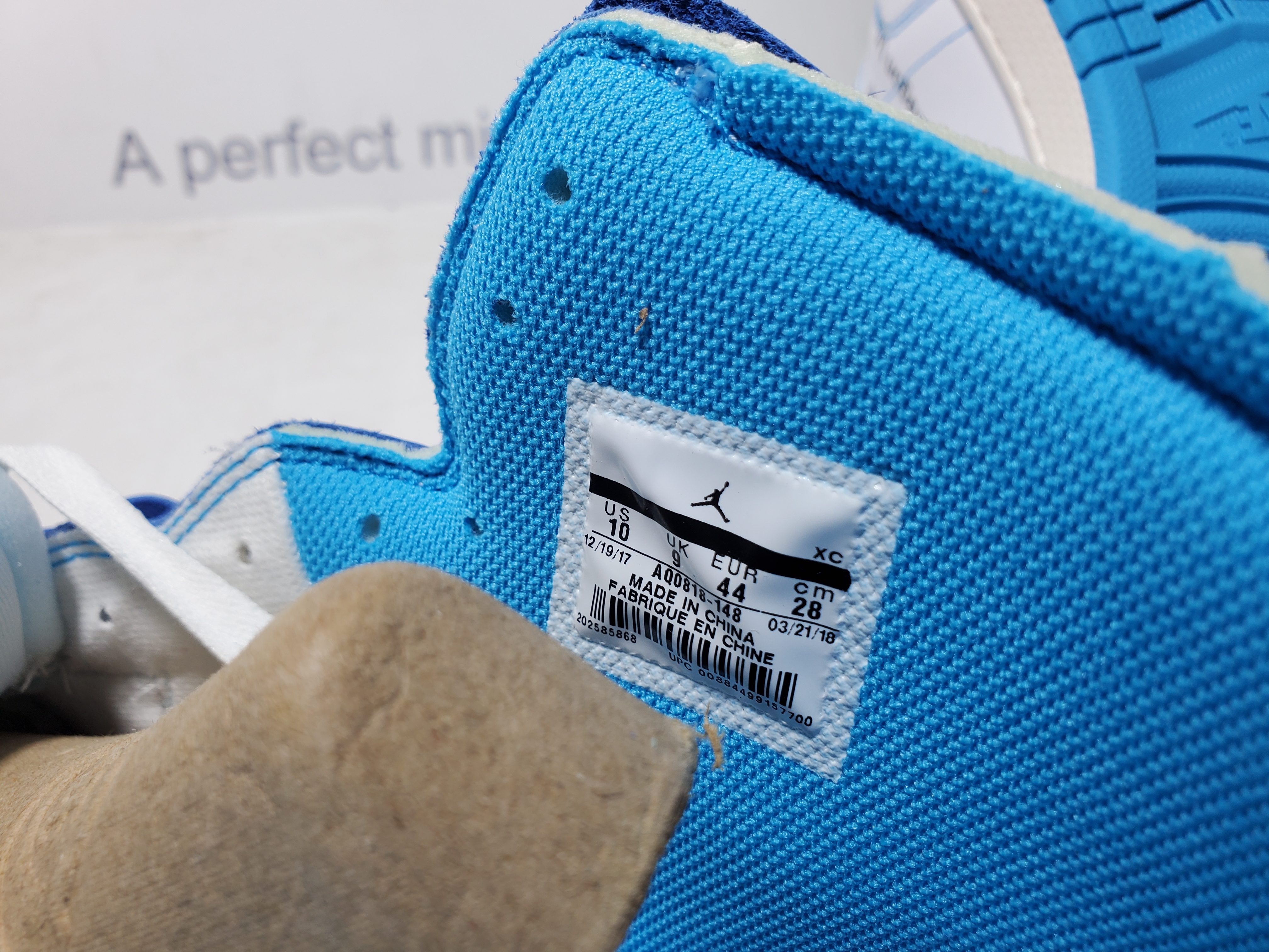 TOP Version Off White x Air Jordan 1 UNC AQ0818-148 review Obosneaker 05