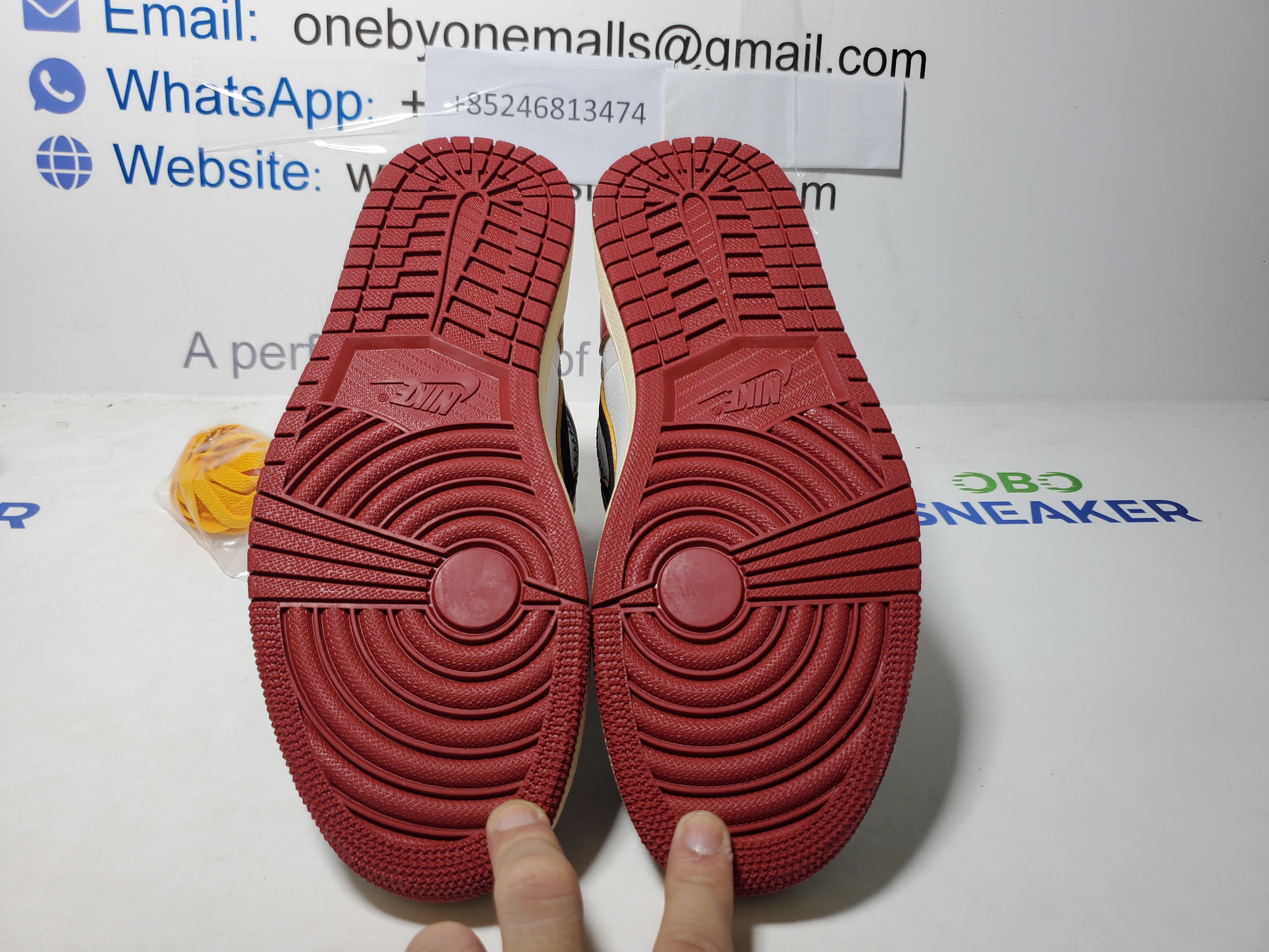 TOP Version Union X Air Jordan 1 OG Hi Retro Black Toe BV1300-106 review Obosneaker 04