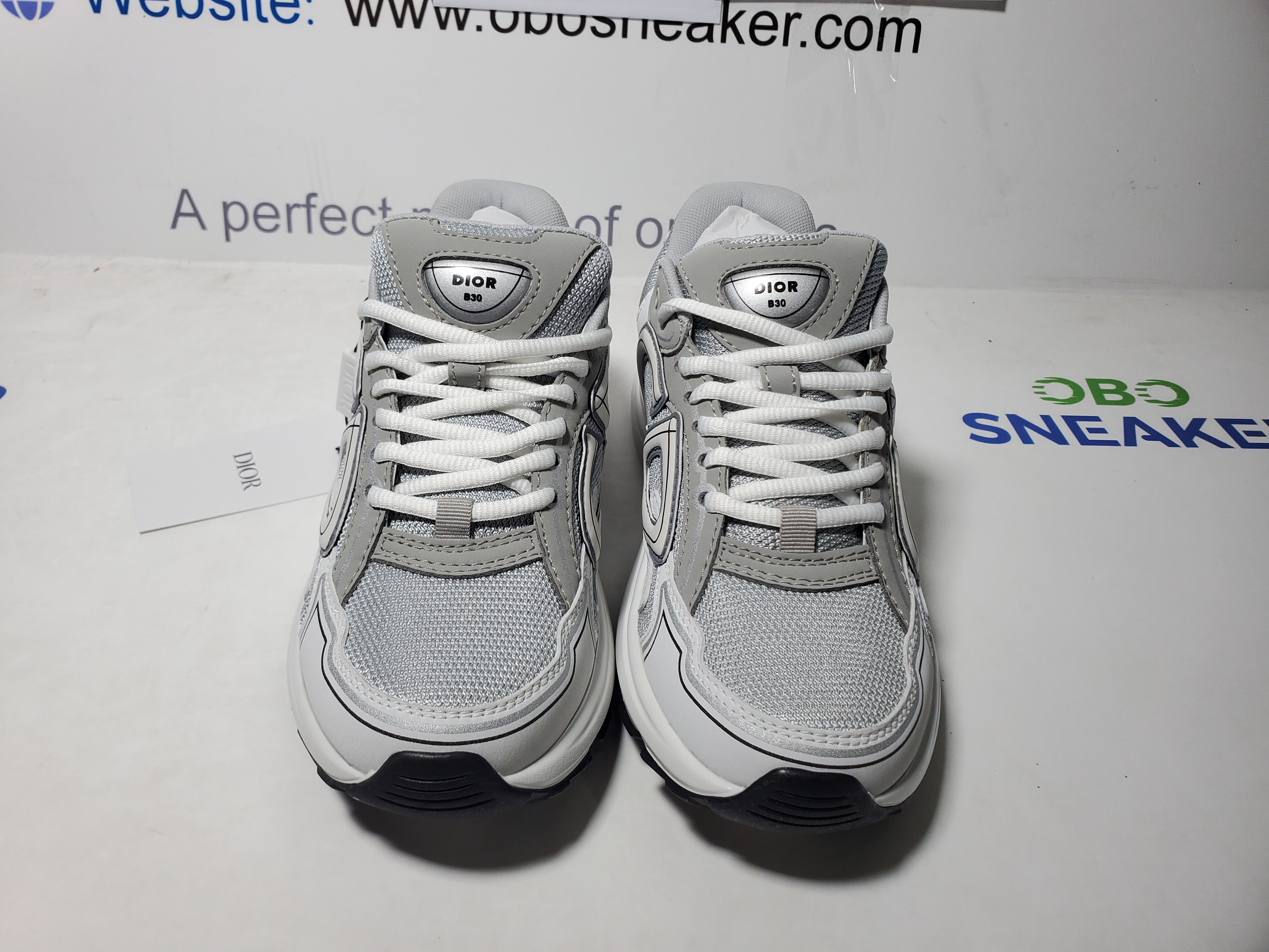 Dior B30 Countdown Sneaker Gray White review Obosneaker 03