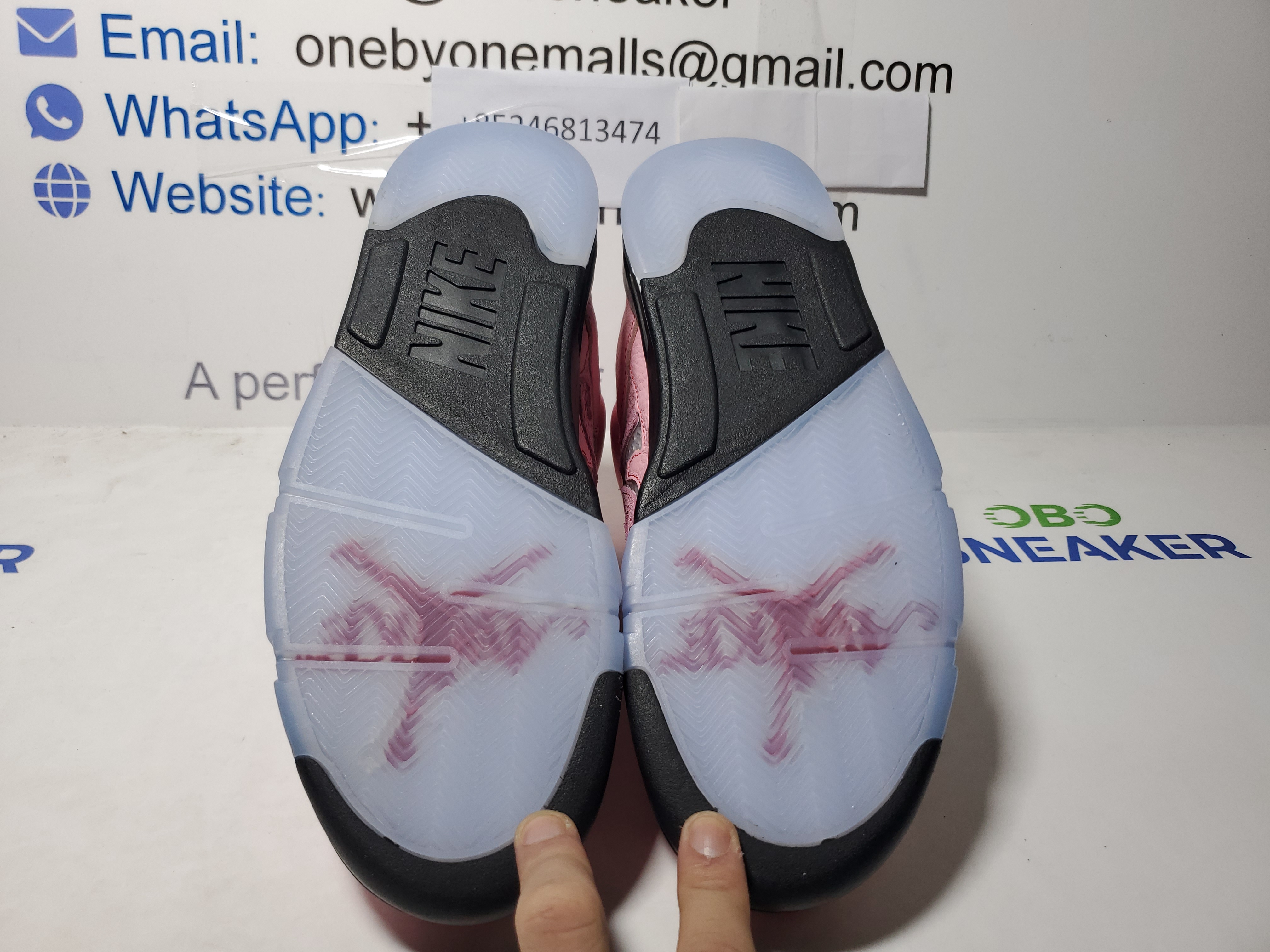Top Version Air Jordan 5 Retro x Awake NY Arctic Pink DV4982-600 review Obosneaker 03