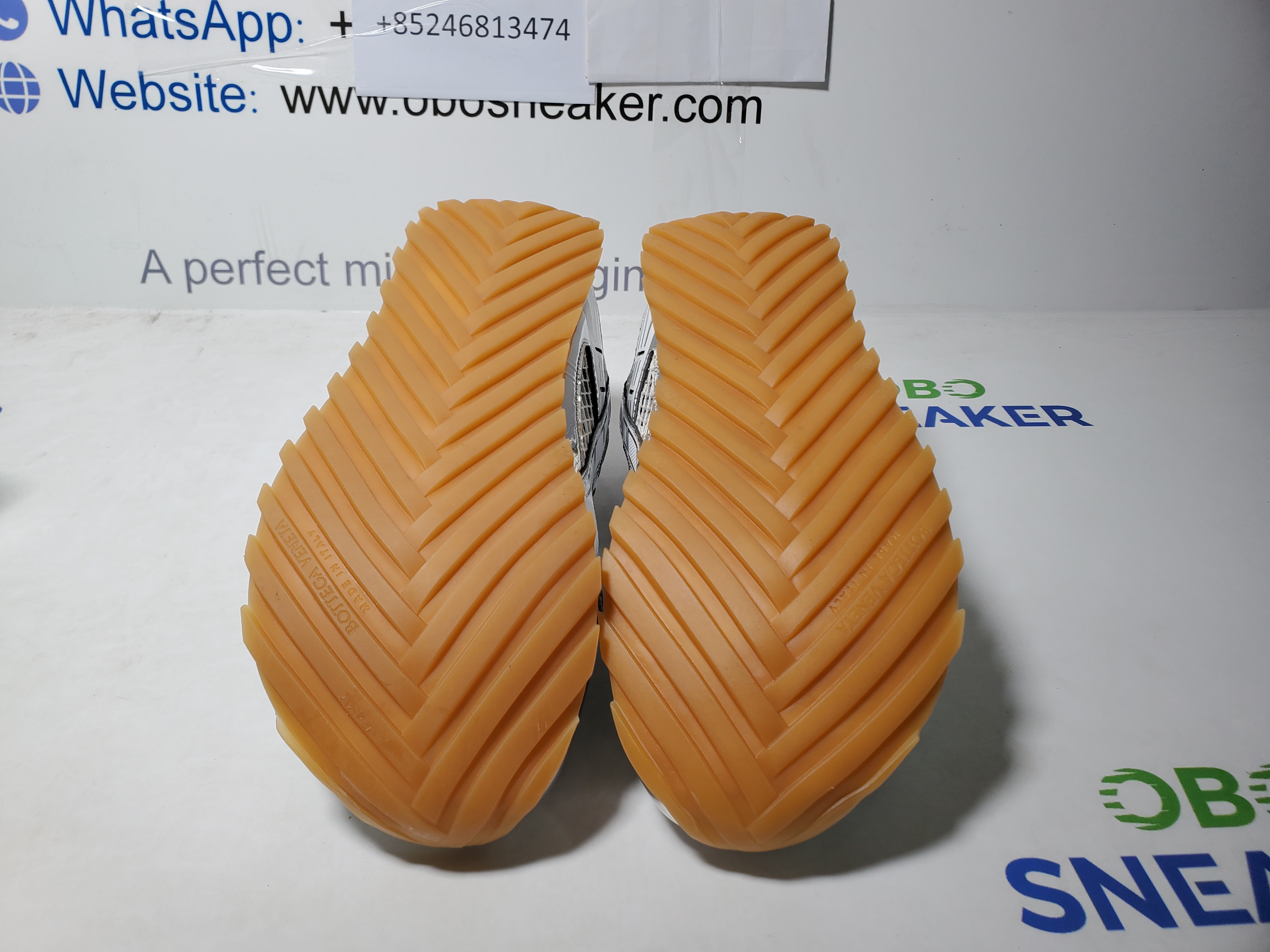 【FLASH SALE】Bottega Veneta Orbit Silver White (Women's)  755915V2X401425 review Obosneaker 04