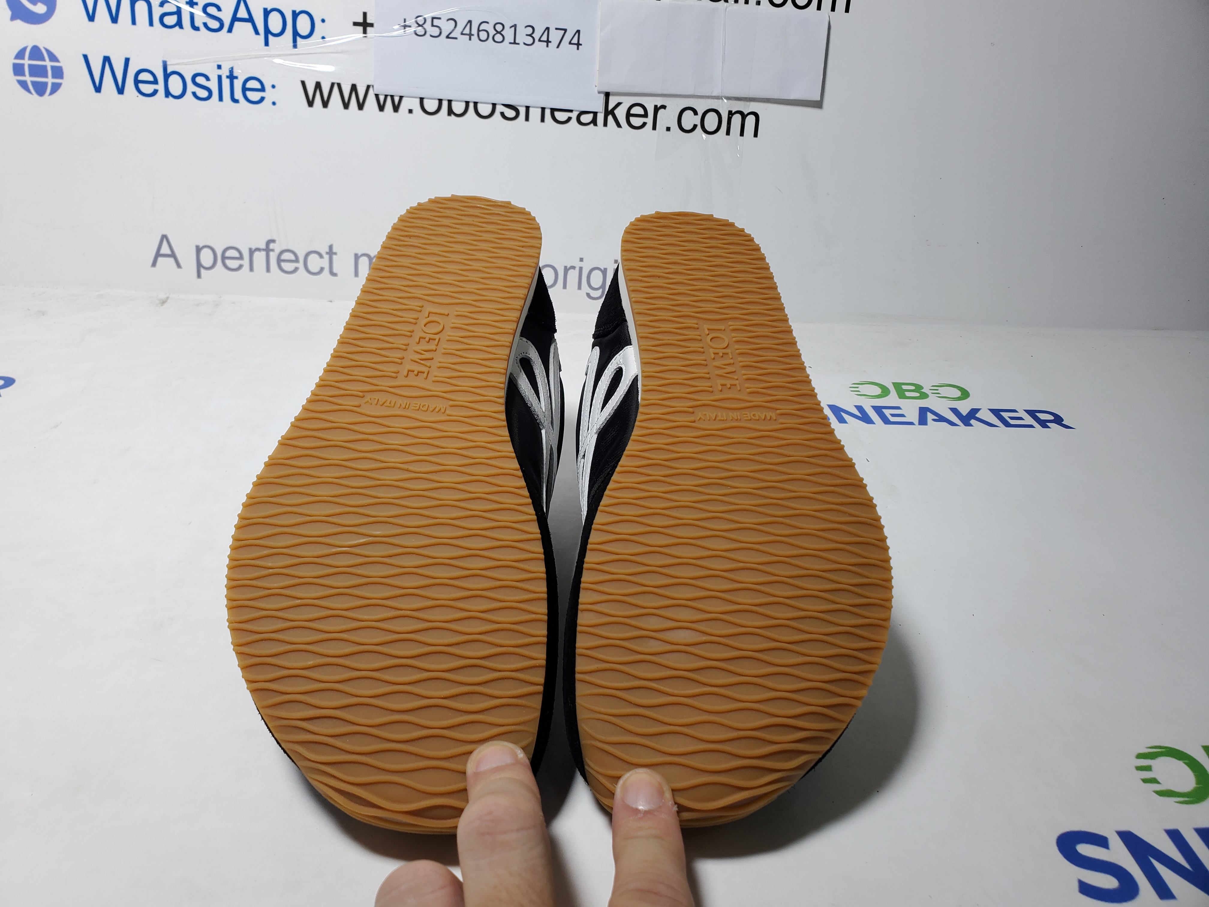 Loewe Ballet Runner 2.0 Black And White LLBR282X01-1102 review Obosneaker 04