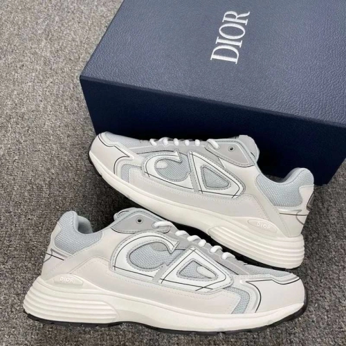 Dior B30 Countdown Sneaker Gray White review 