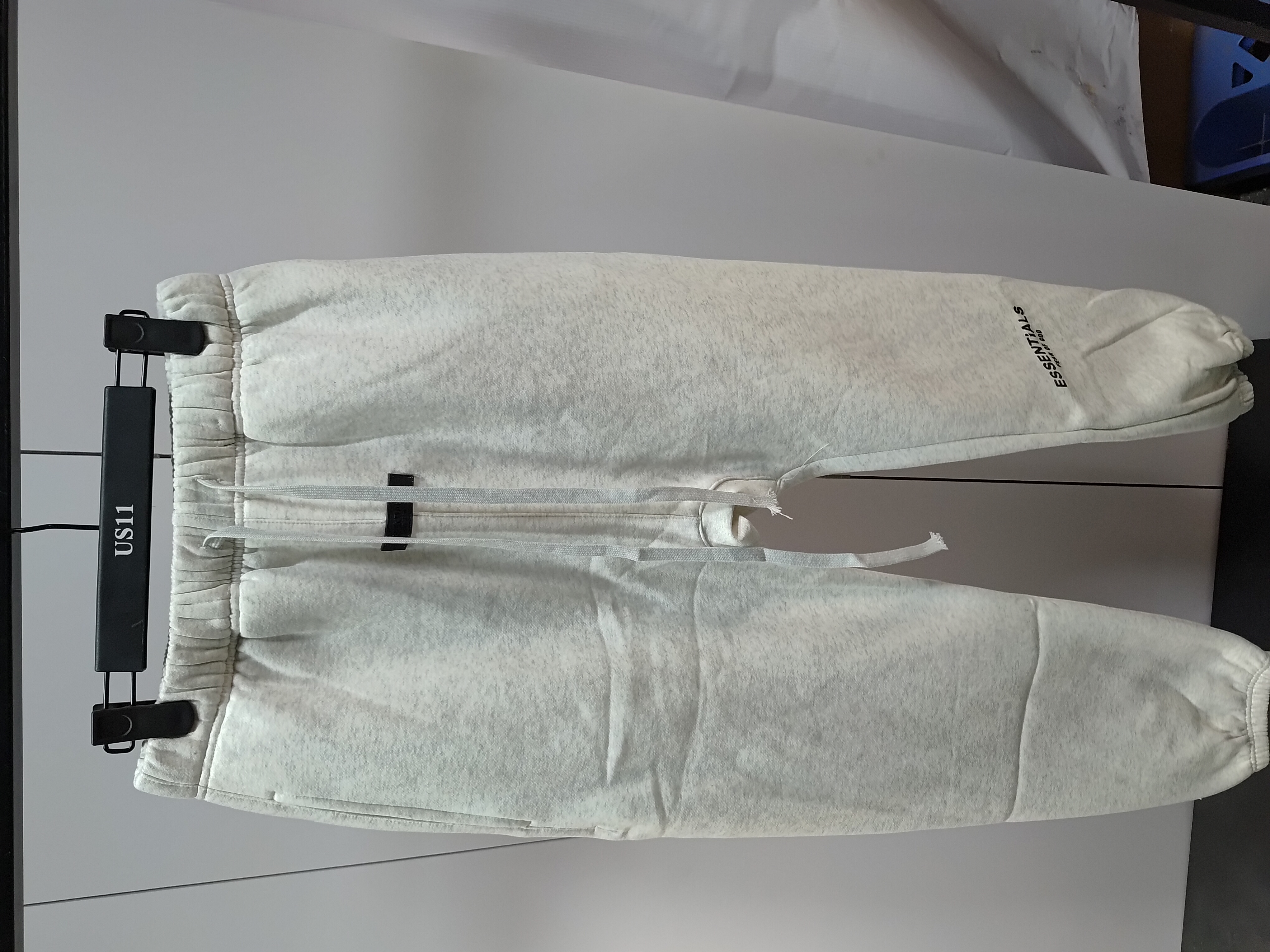 OBO Fear of God Essentials Off-White Drawstring Lounge Pants review Obosneaker 00