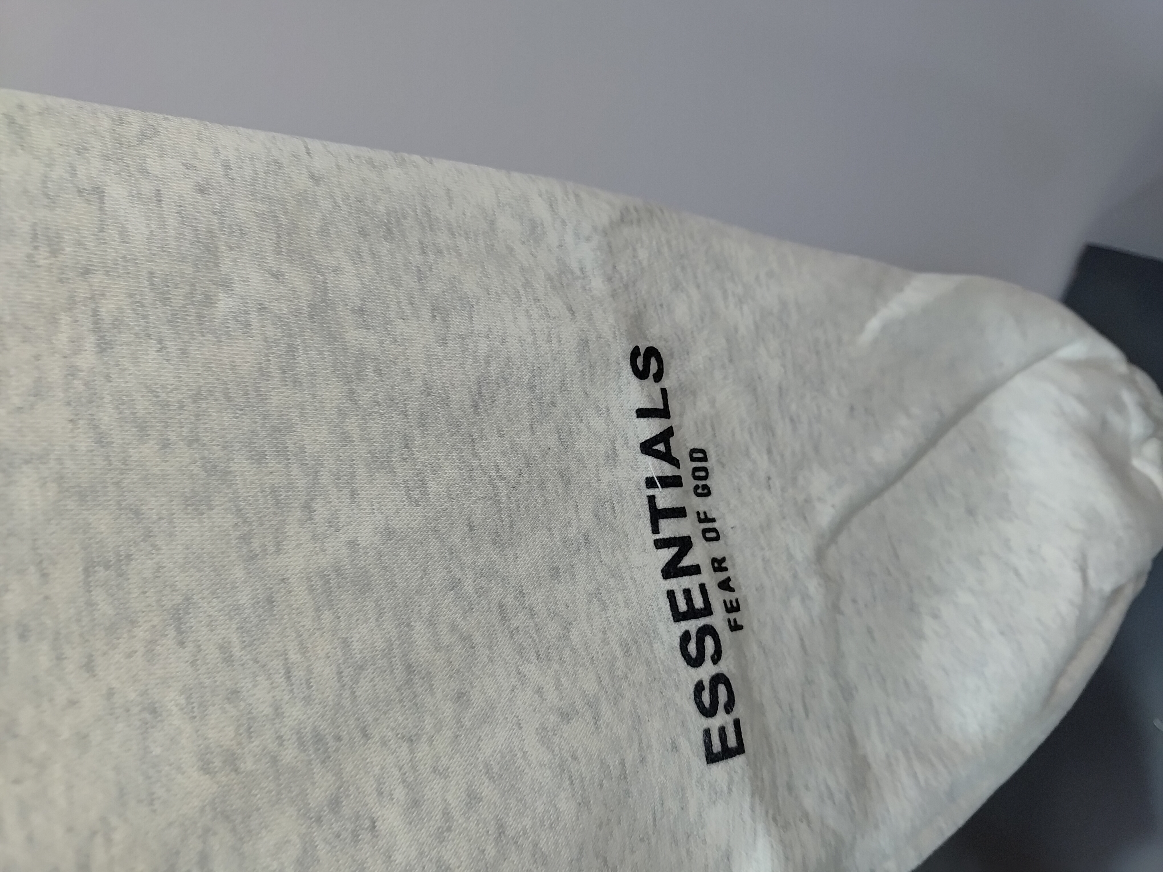 OBO Fear of God Essentials Off-White Drawstring Lounge Pants review Obosneaker 02