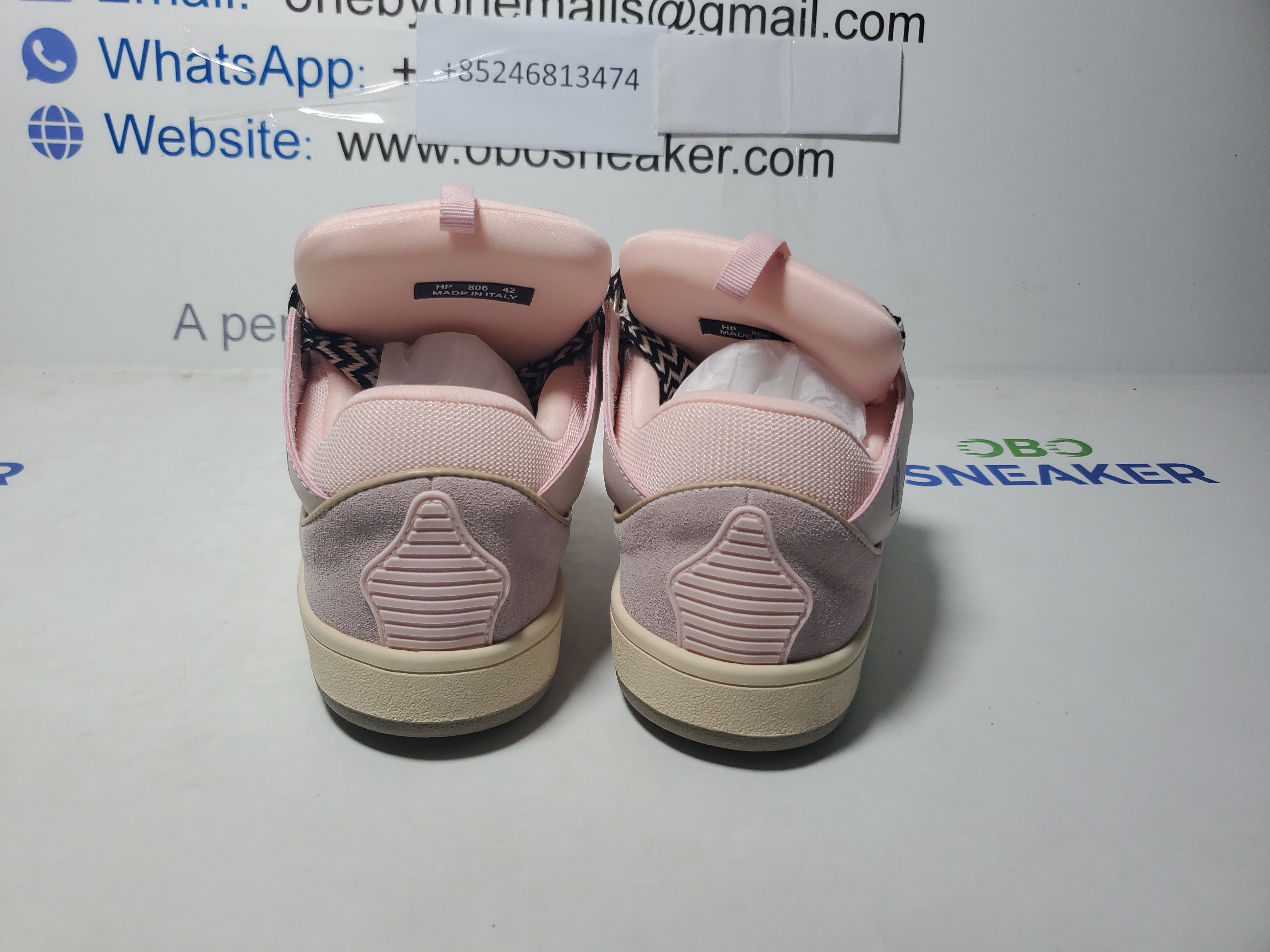 LANVIN White White Powder review Obosneaker 02