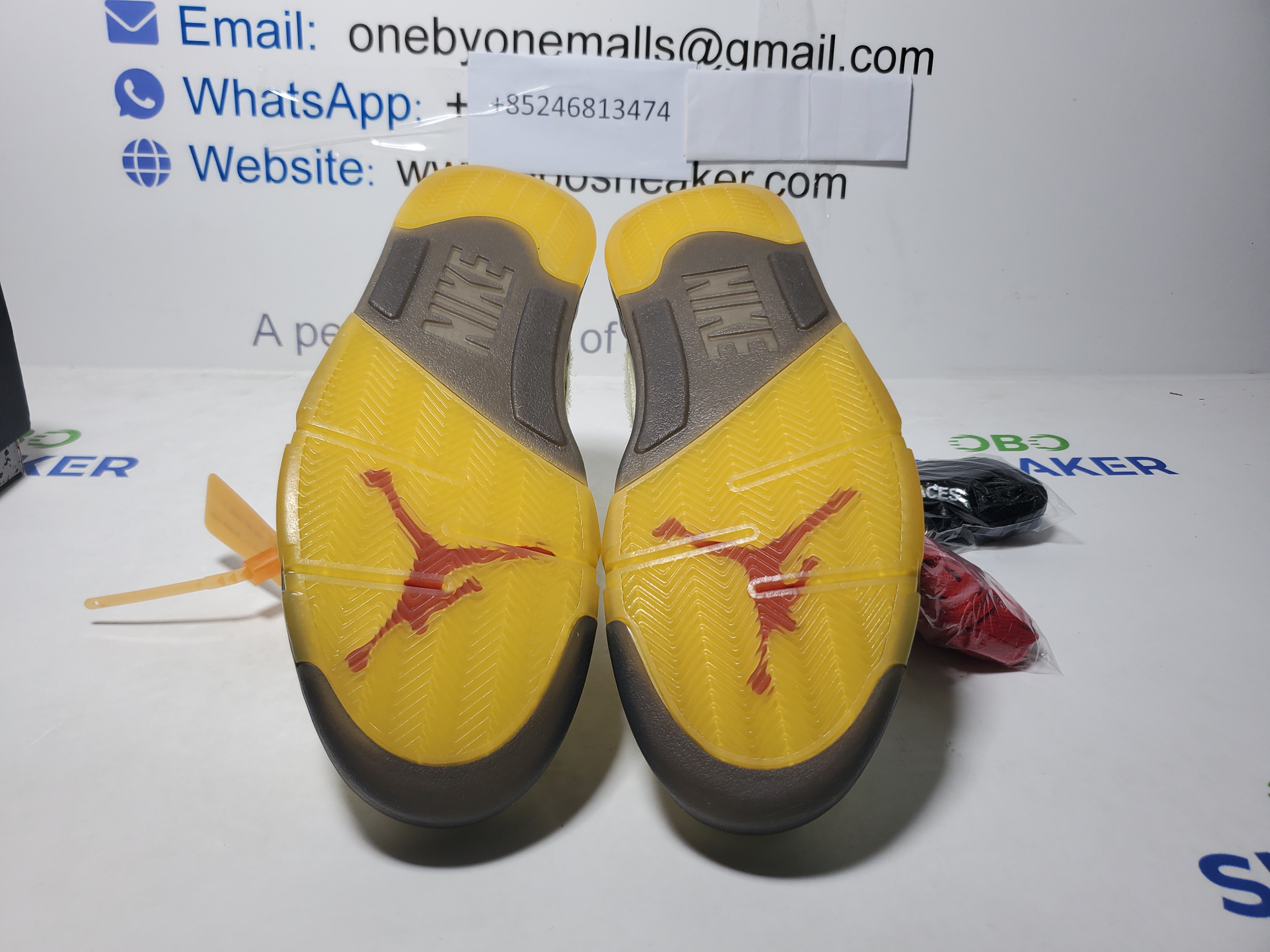 Air Jordan 5 Retro Off-White Sail DH8565-100 review Obosneaker 04