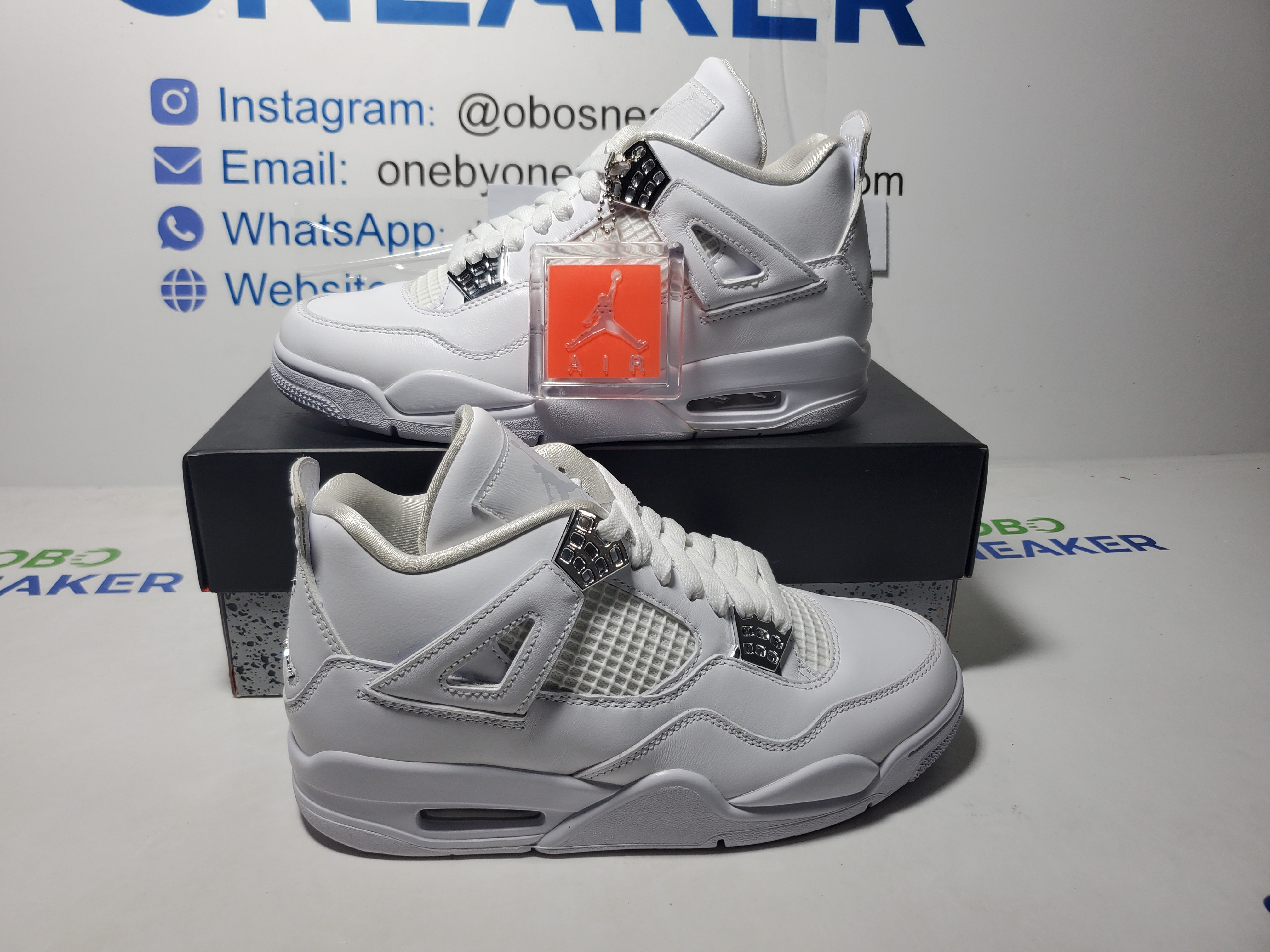 TOP Version Air Jordan 4 Retro Pure Money 308497-100 review Obosneaker 00