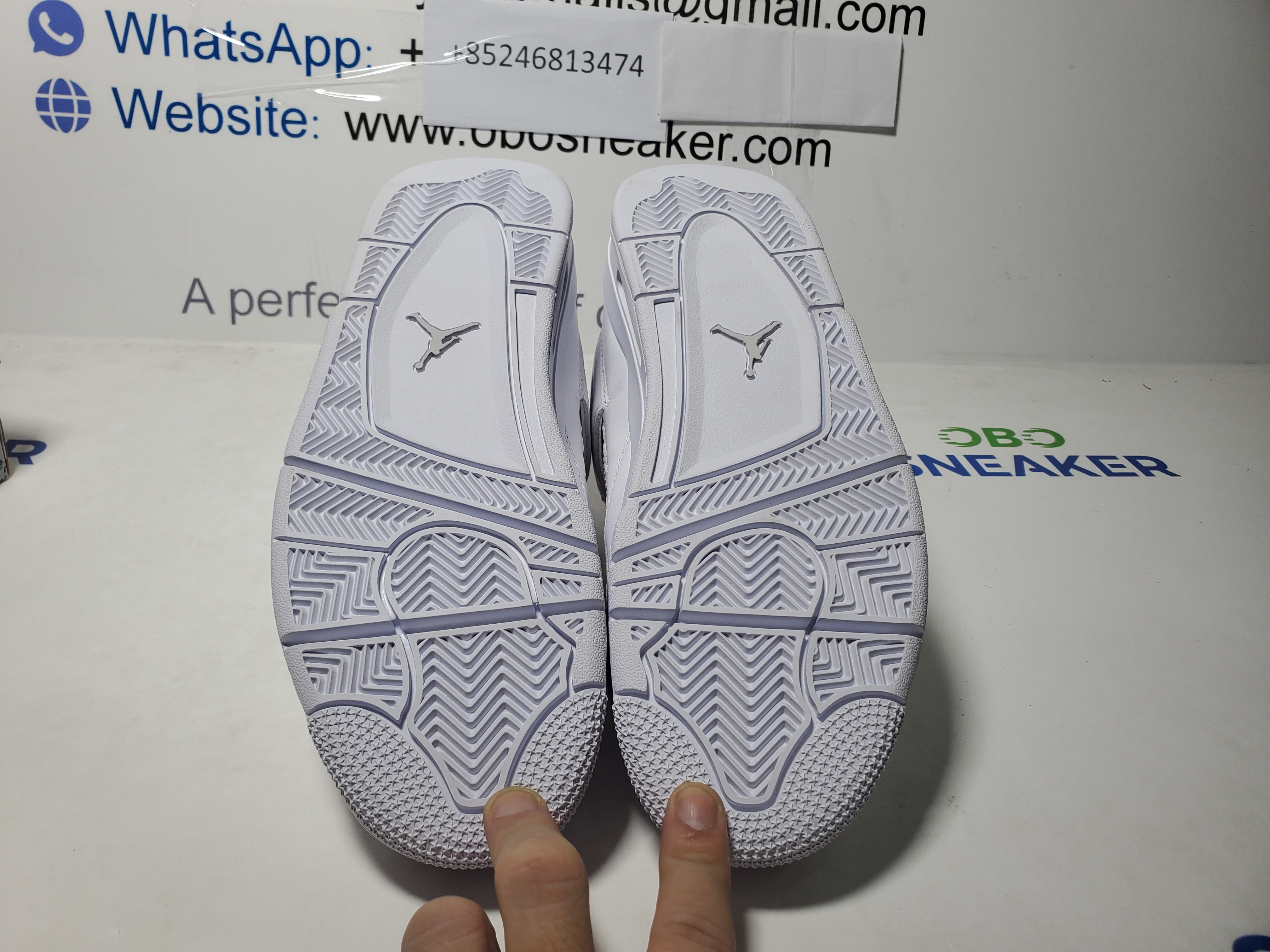 TOP Version Air Jordan 4 Retro Pure Money 308497-100 review Obosneaker 04